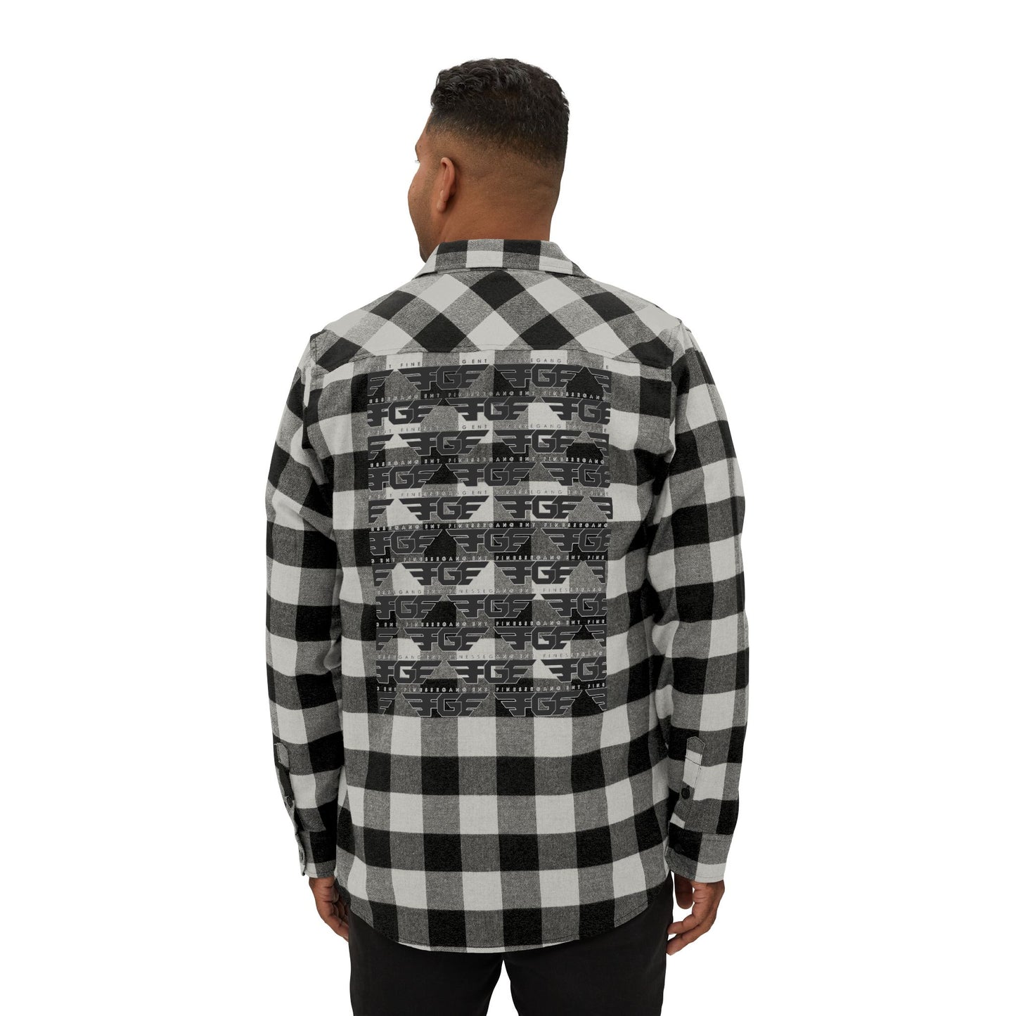 Cozy FGE Unisex Flannel Shirt for Fall Adventures, Casual Outing, Outdoor Gifting, Halloween Gatherings