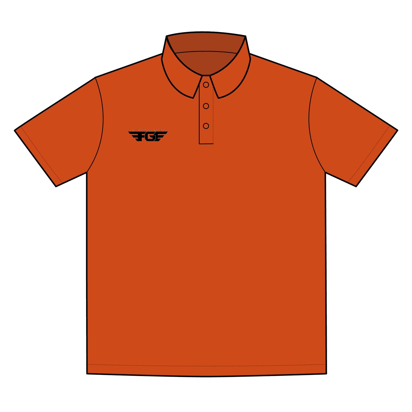 FGE Sporty Performance Polo Shirt | Athletic Wear, Team Uniform, Sports Apparel, Casual Polo, Active Lifestyle Clothing