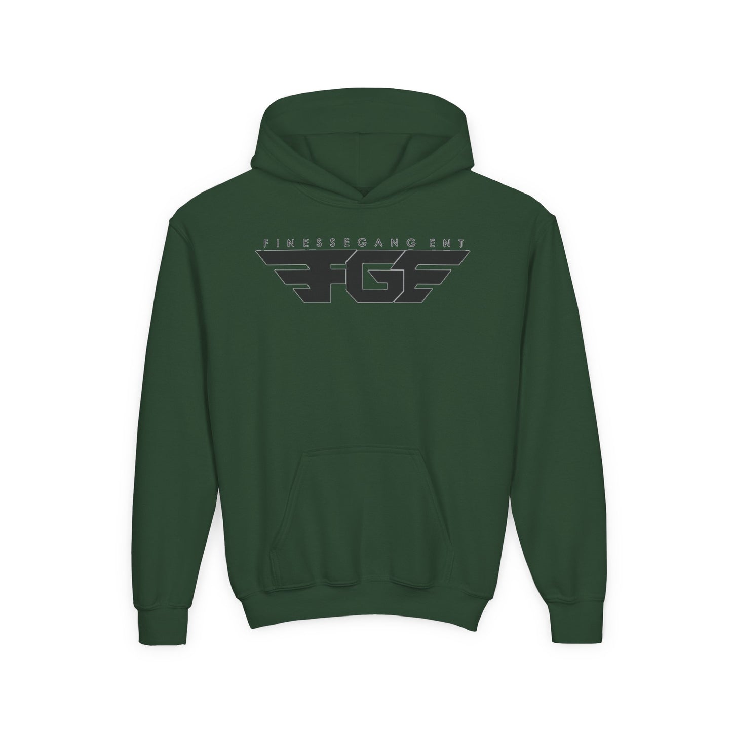 Youth Stylish FGE Graphic Hoodie, Casual Wear, Perfect for Teens, Sports Activities, Gift for Birthdays, Streetwear