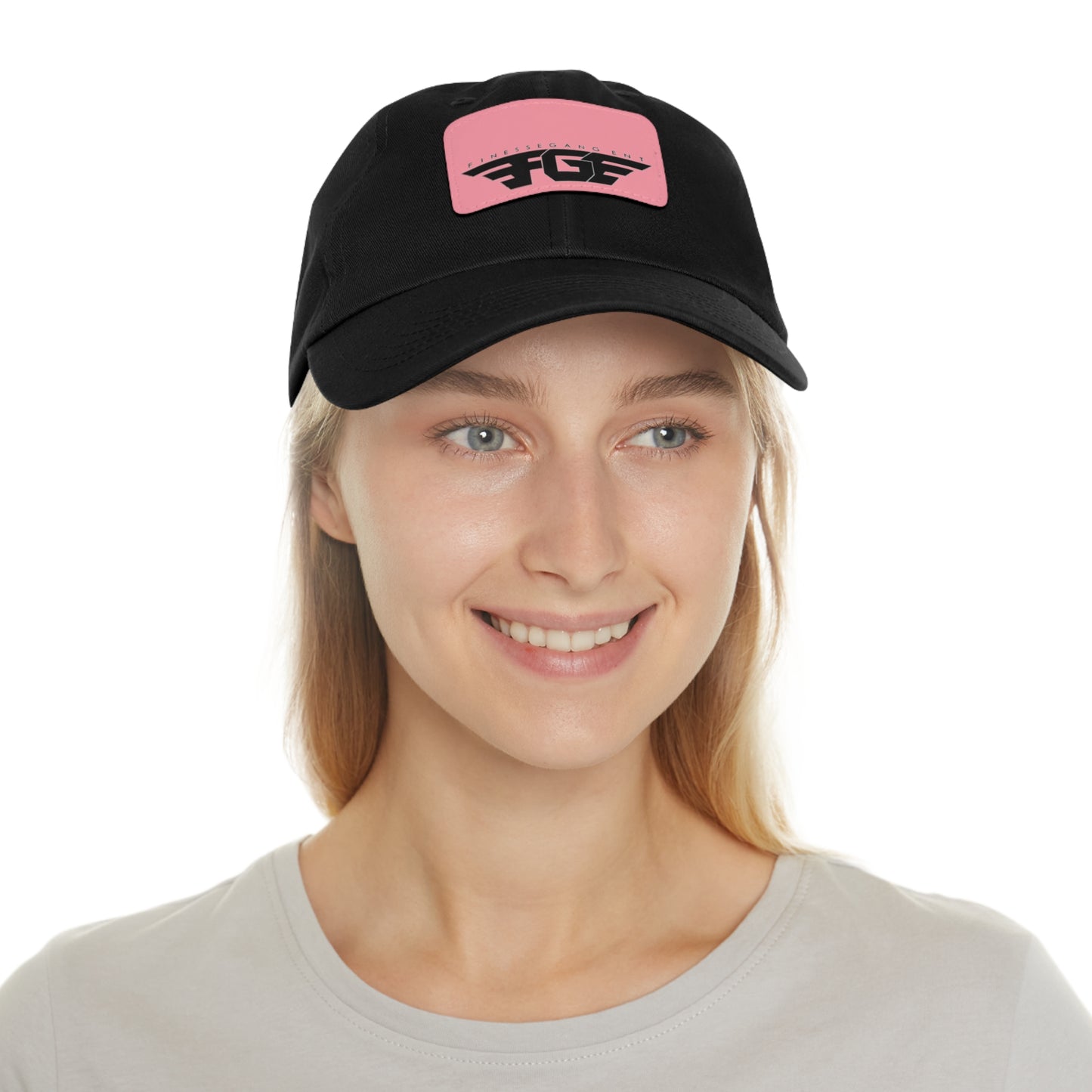 FGE Custom Leather Patch Dad Hat, Casual Cap, Stylish Dad Hat, Outdoor Hat, Perfect Gift for Dads, Father's Day Gift, Adjustable Cap