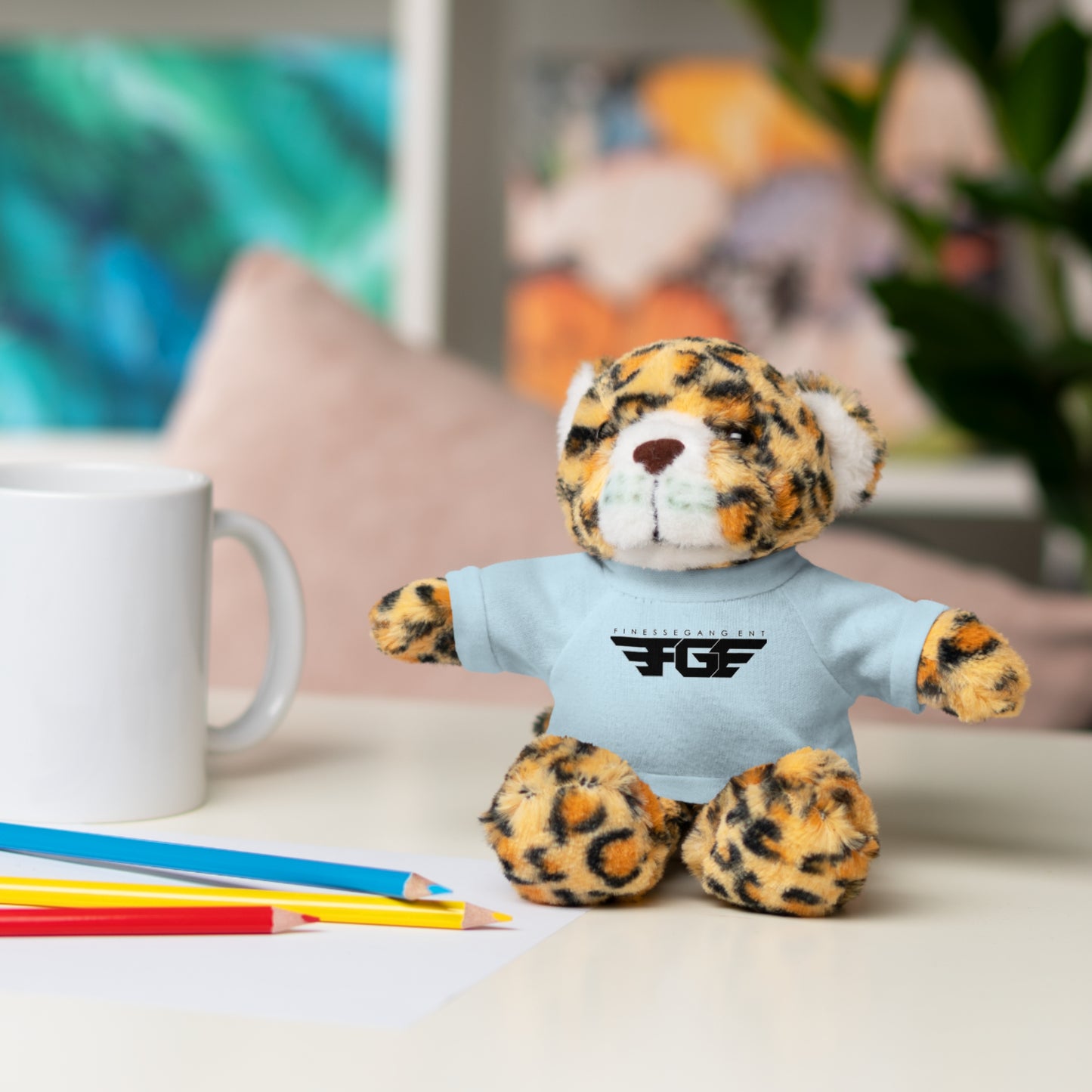 Stuffed Baby NESSY POOH Animals with FGE Tee
