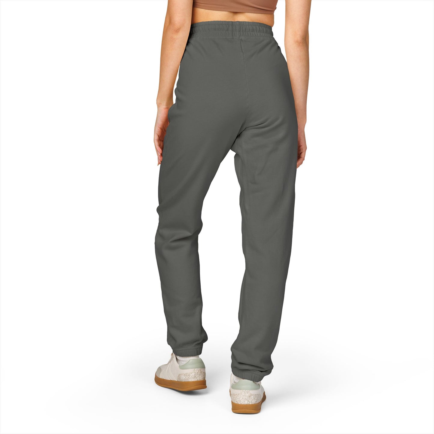 Comfy FGE Garment-Dyed Fleece Sweatpants - Unisex Loungewear, Ideal for Relaxation, Cozy Evenings, Casual Outings, Gift for Him/Her