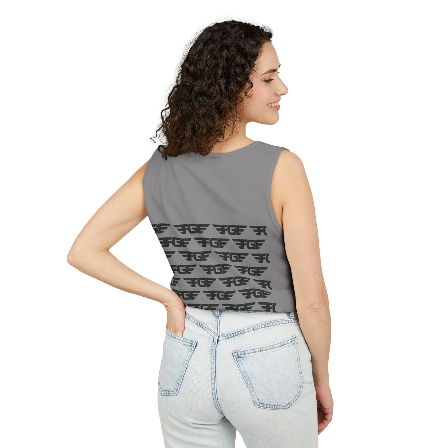 Trendy FGE Unisex Graphic Tank Top - Perfect for Summer, Casual Outings, Fitness, Parties, Gifts
