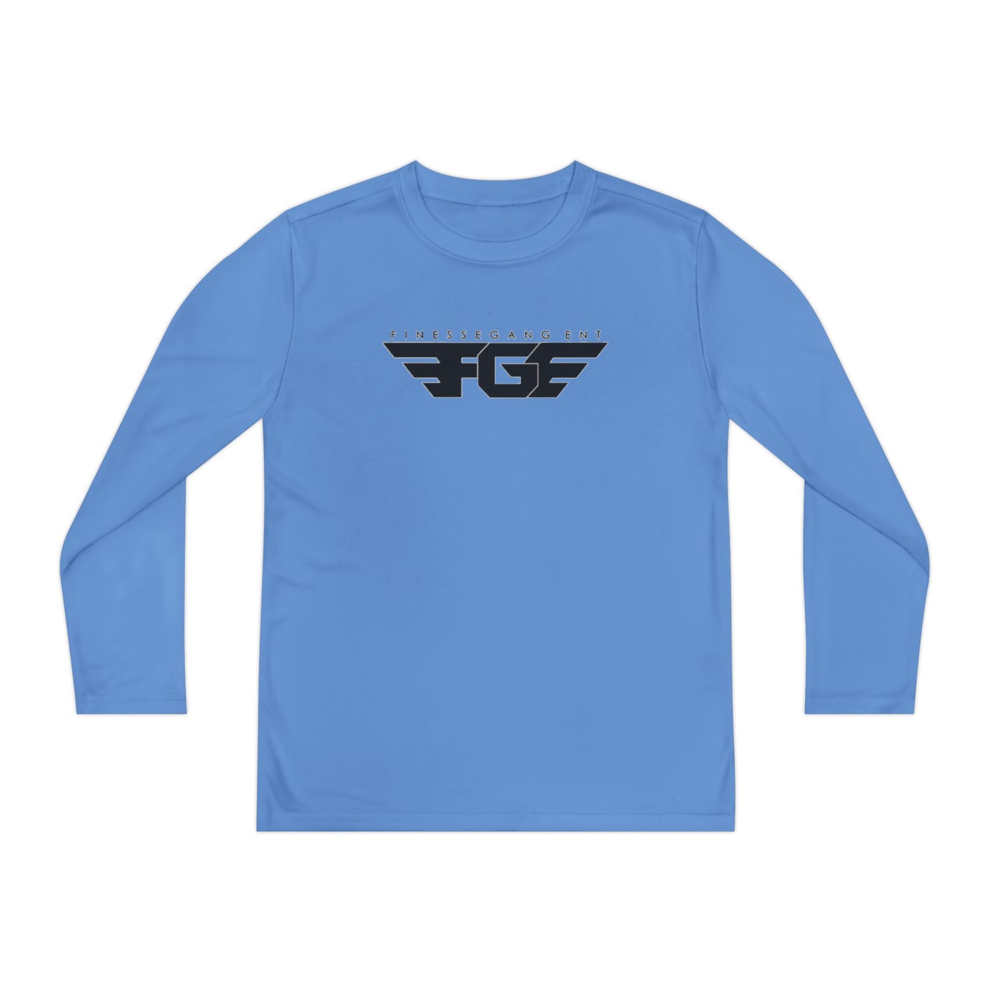 Youth FGE Long Sleeve Active Tee - Sportswear for Kids, Comfortable Athletic Shirt, Stylish Youth Tee for Team Events, Gift for Active Kids