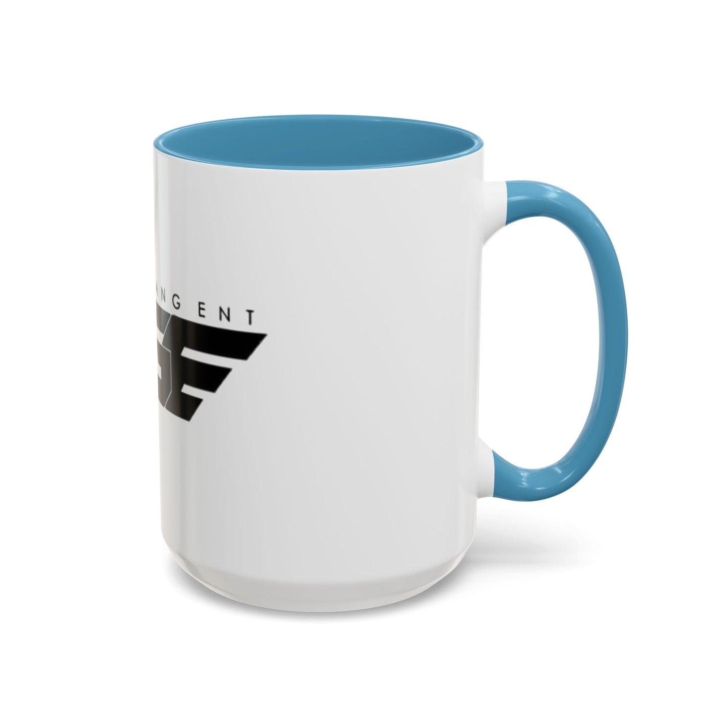 Stylish FGE Accent Coffee Mug - Finesse Gang Logo, Unique Gift, Office Decor, Personalized Mug, Coffee Lover, Custom Drinkware
