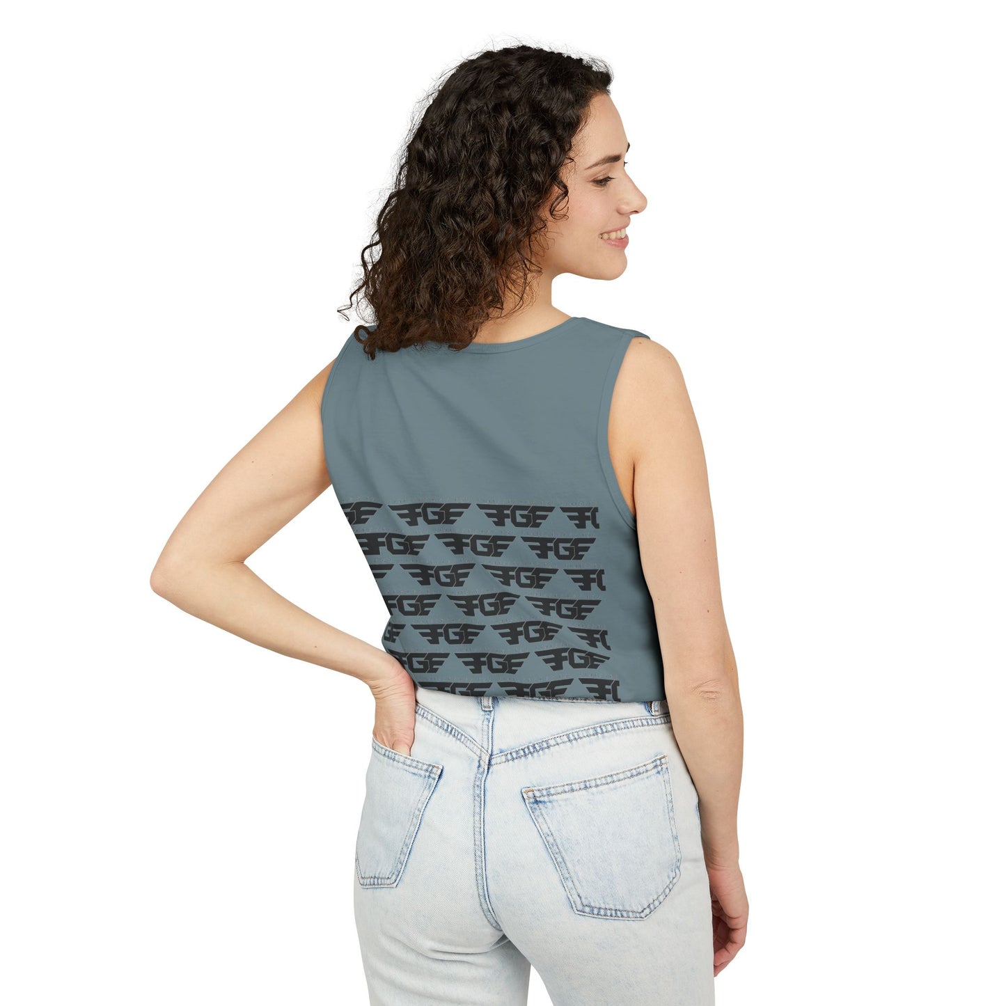 Trendy FGE Unisex Graphic Tank Top - Perfect for Summer, Casual Outings, Fitness, Parties, Gifts