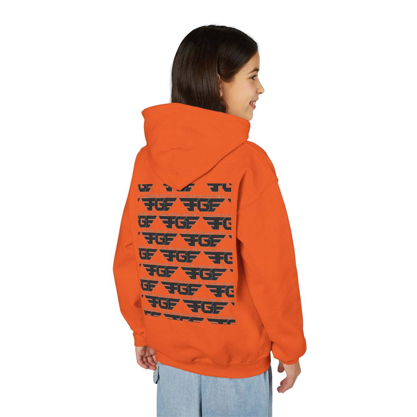 Youth FGE Heavy Blend Hooded Sweatshirt