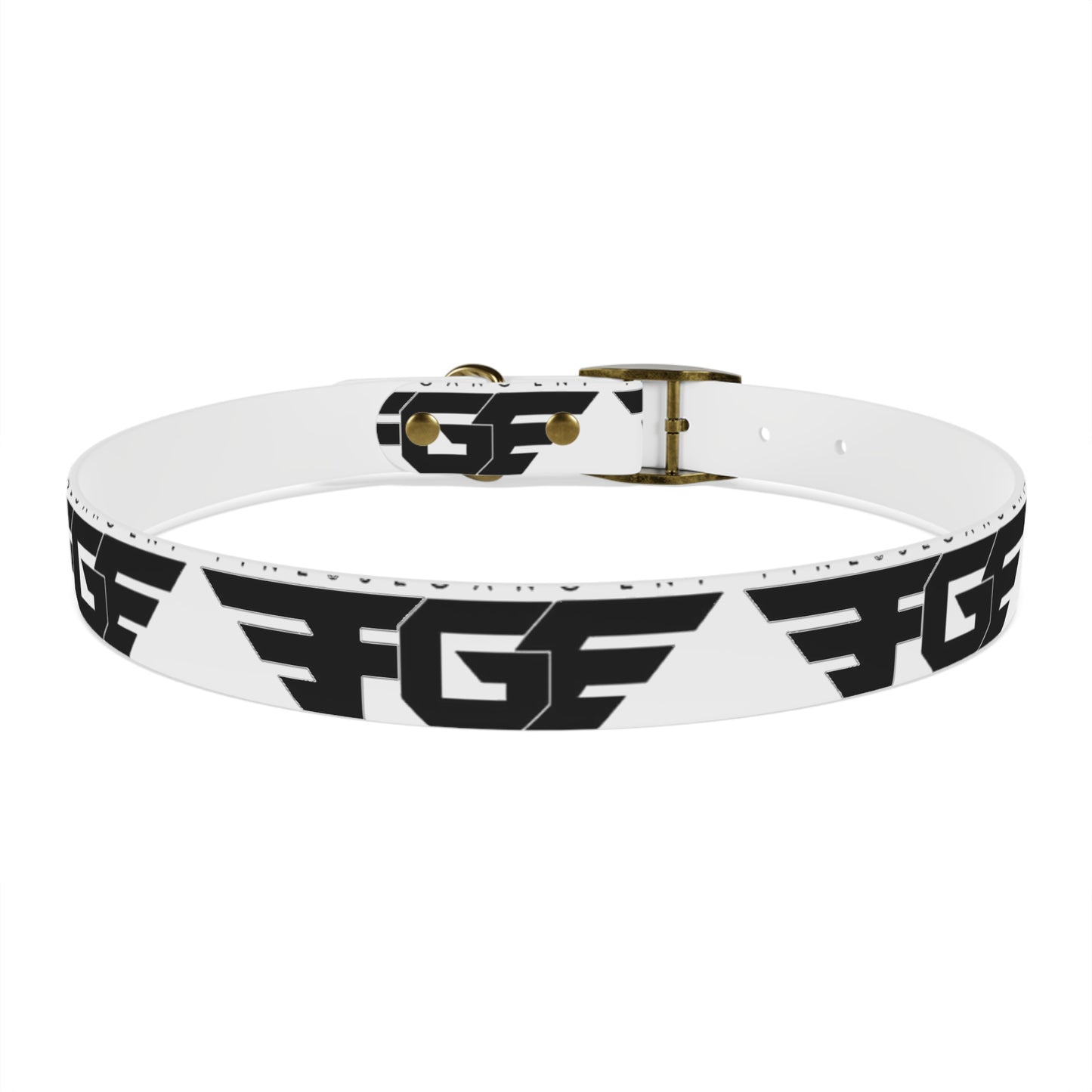 Stylish FGE Dog Collar for Trendy Pets, Fashionable Dog Accessory, Personalized Pet Gear, Unique Collar for Dog Lovers, Custom Dog Collar