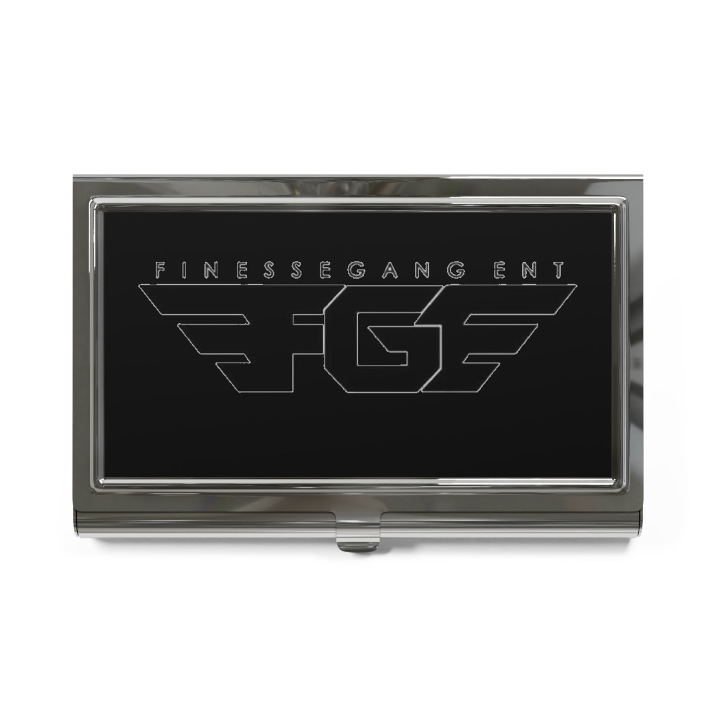 Sleek FGE Business Card Holder, Modern Professional Accessory, Gift for Entrepreneurs, Networking Essential, Office Desk Organization