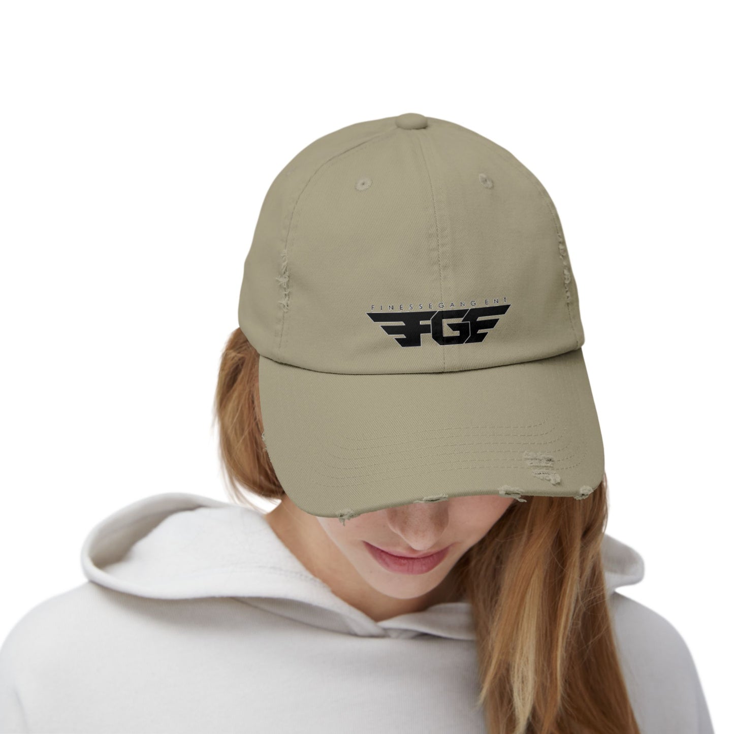 FGE Unisex Distressed Cap
