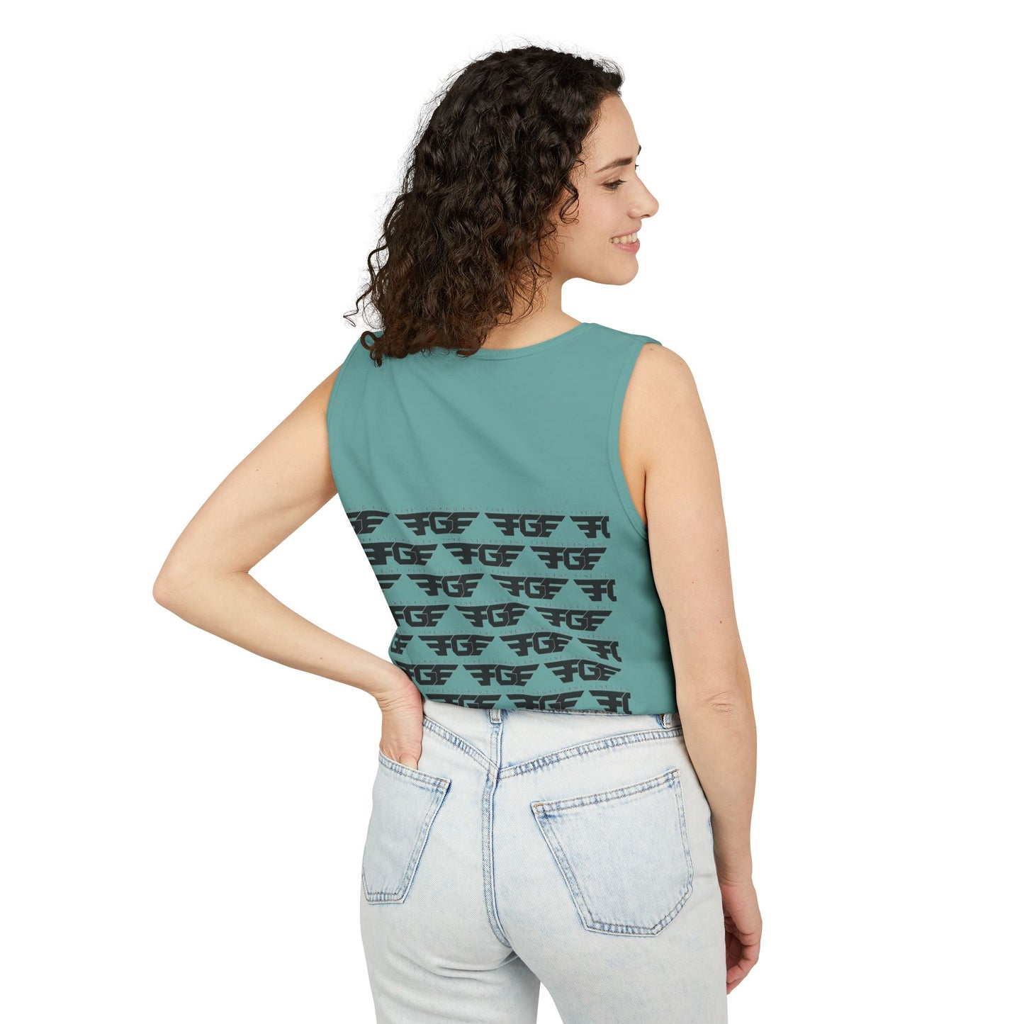 Trendy FGE Unisex Graphic Tank Top - Perfect for Summer, Casual Outings, Fitness, Parties, Gifts