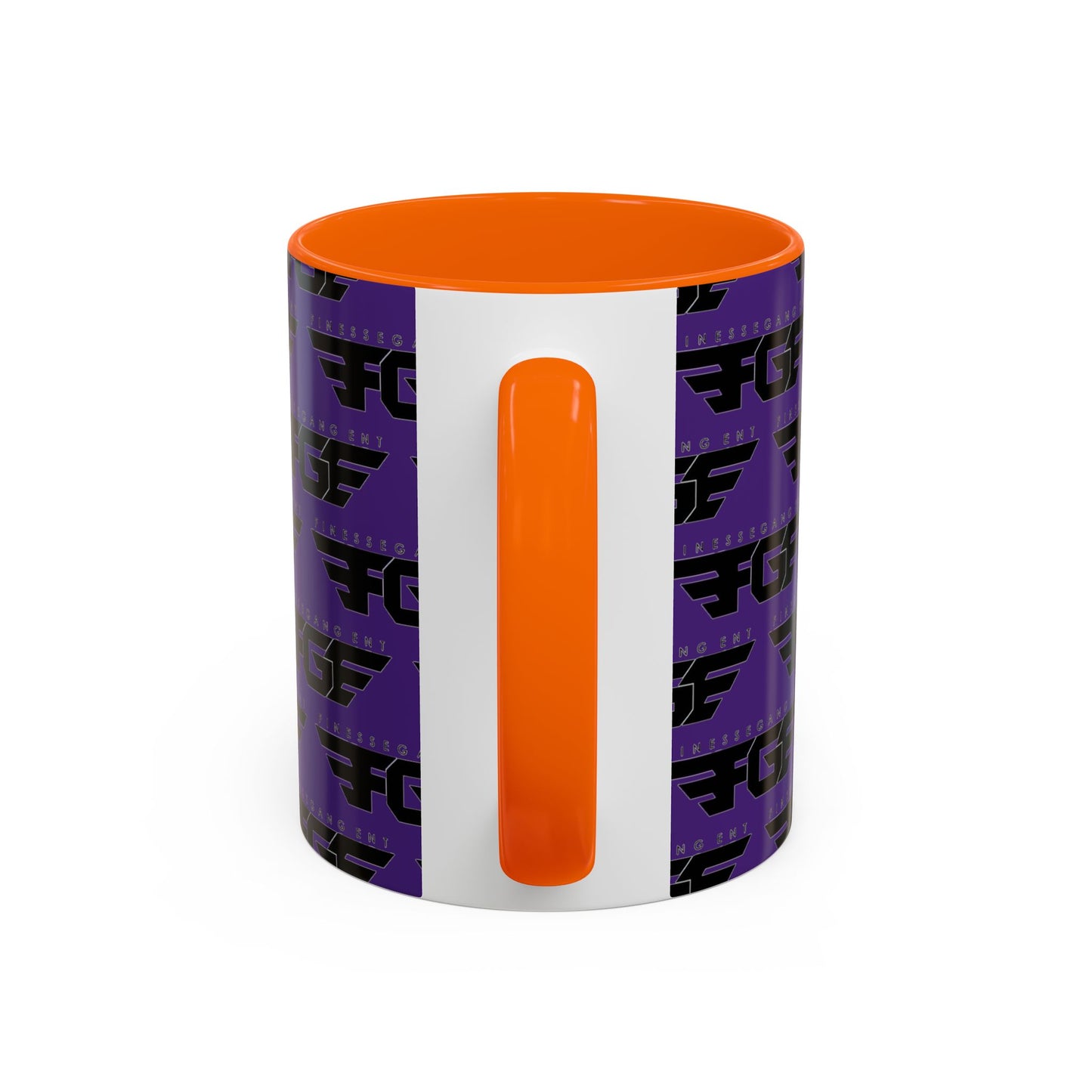Funky Purple Accent Coffee Mug - Unique Gift for Coffee Lovers, Stylish Home Decor, Office Essential, Birthday Present, Empowering Vibes