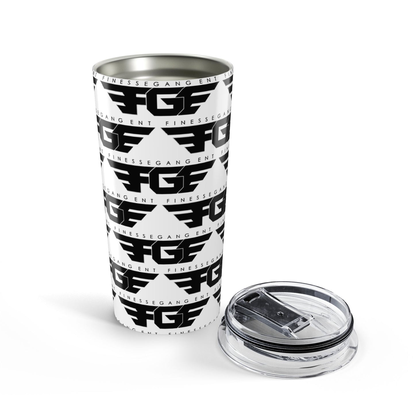 Stylish FGE 20oz Tumbler | Perfect for Fitness Enthusiasts, Travel Mugs, Personalized Gifts, Workout Accessory, Motivational Quotes
