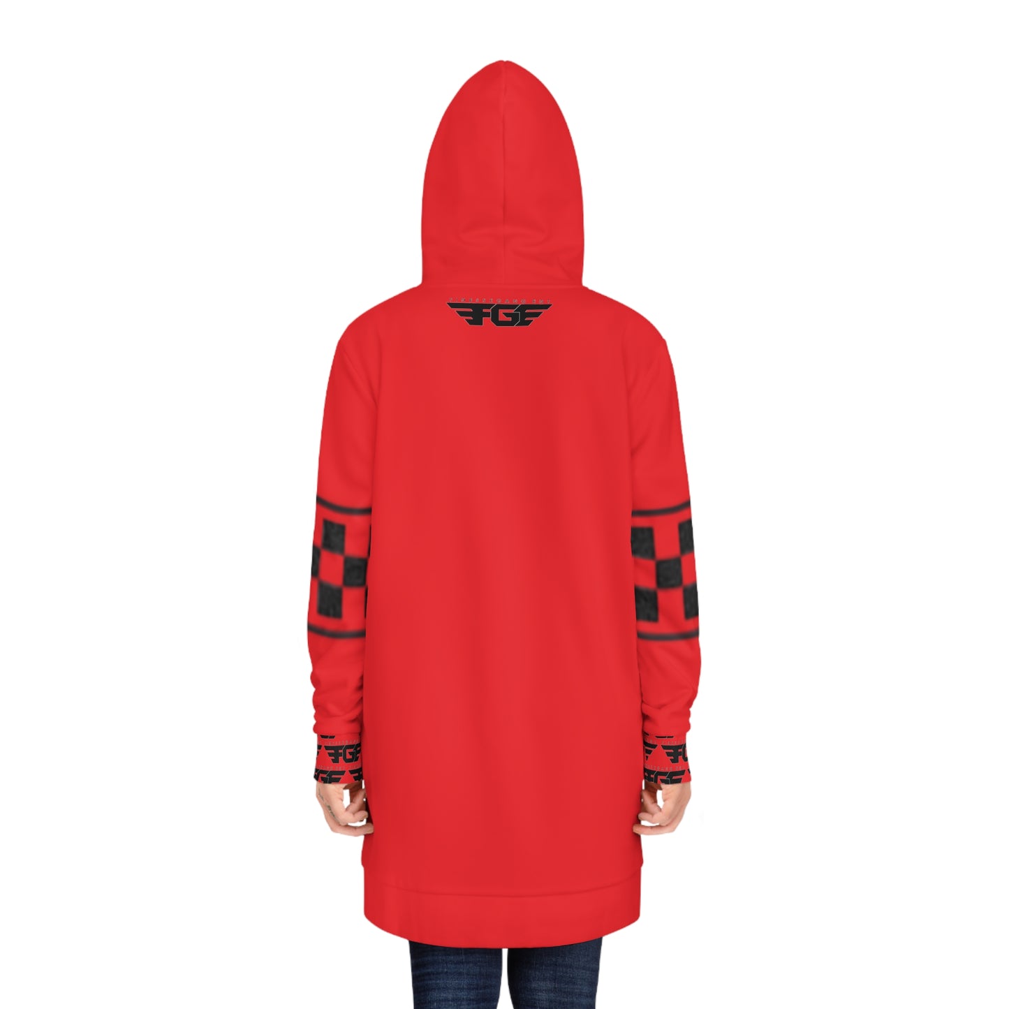 Stylish FGE Women's Hoodie Dress with Unique Graphic Design | Casual Apparel, Loungewear, Gift for Her, Athleisure, Trendy Fashion