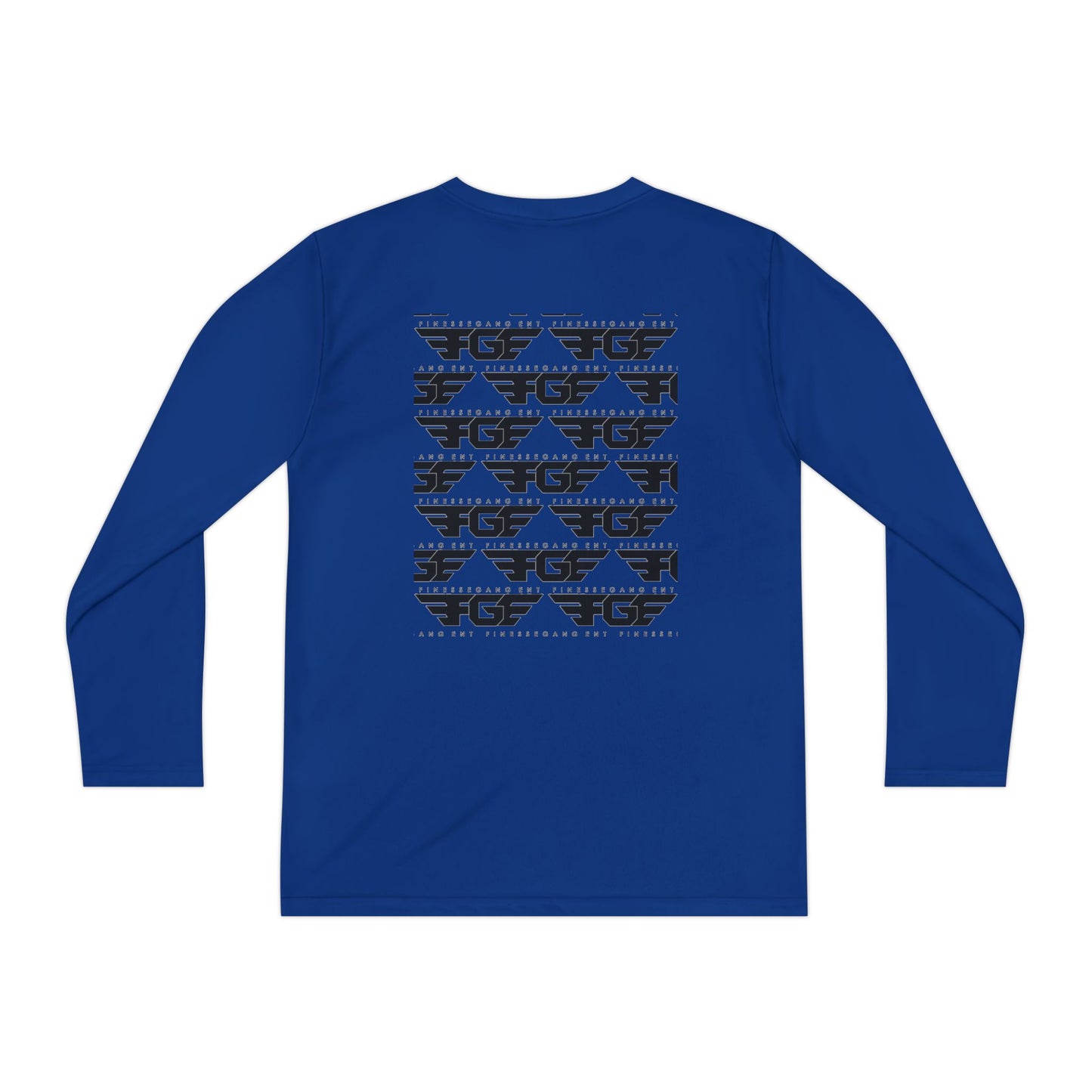 Youth FGE Long Sleeve Active Tee - Sportswear for Kids, Comfortable Athletic Shirt, Stylish Youth Tee for Team Events, Gift for Active Kids