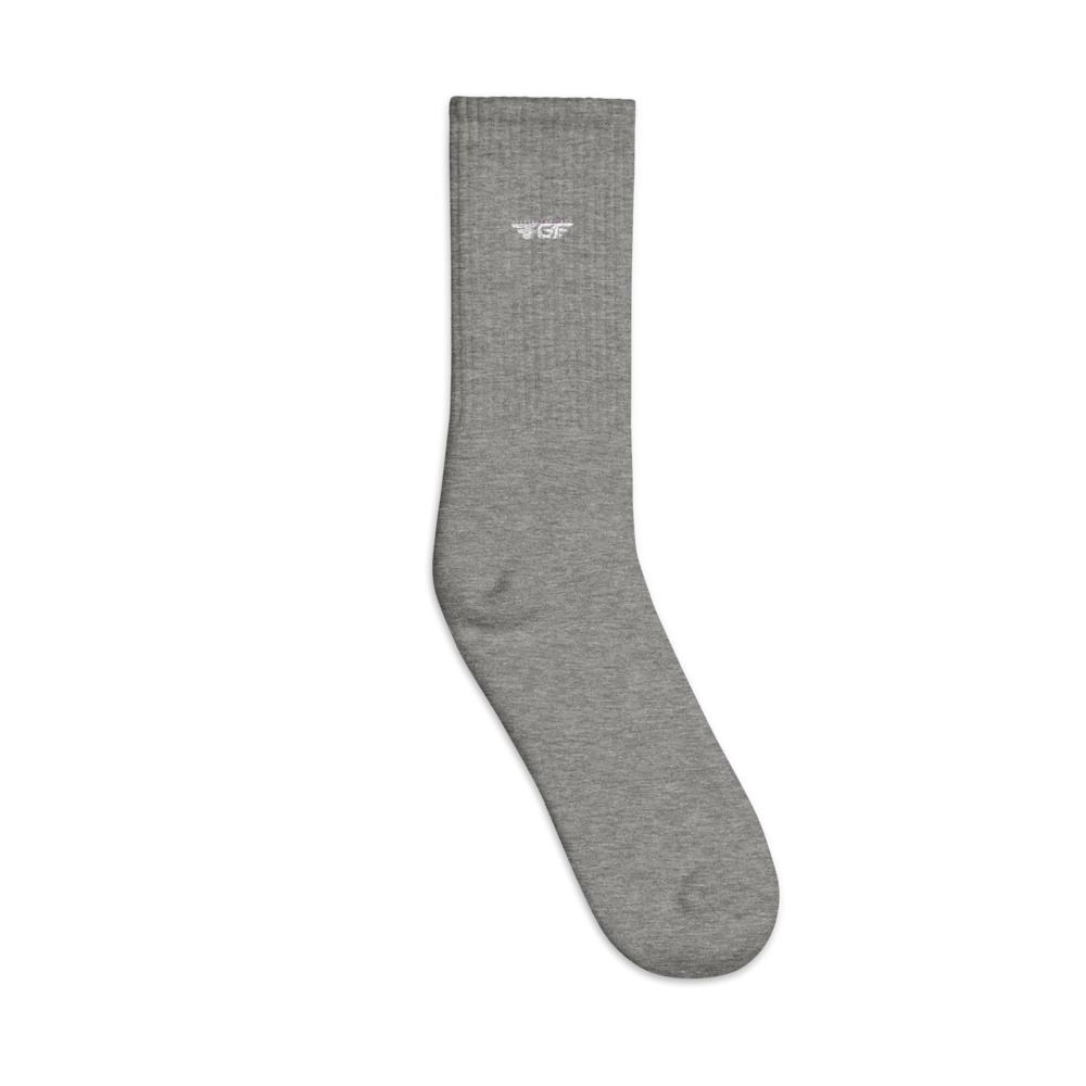 FGE Embroidered Crew Socks | SOCCO SC200
