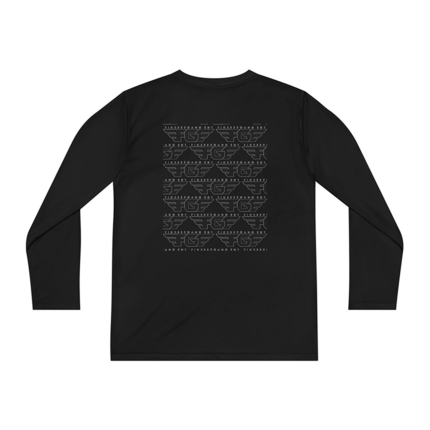 Youth FGE Long Sleeve Active Tee - Sportswear for Kids, Comfortable Athletic Shirt, Stylish Youth Tee for Team Events, Gift for Active Kids