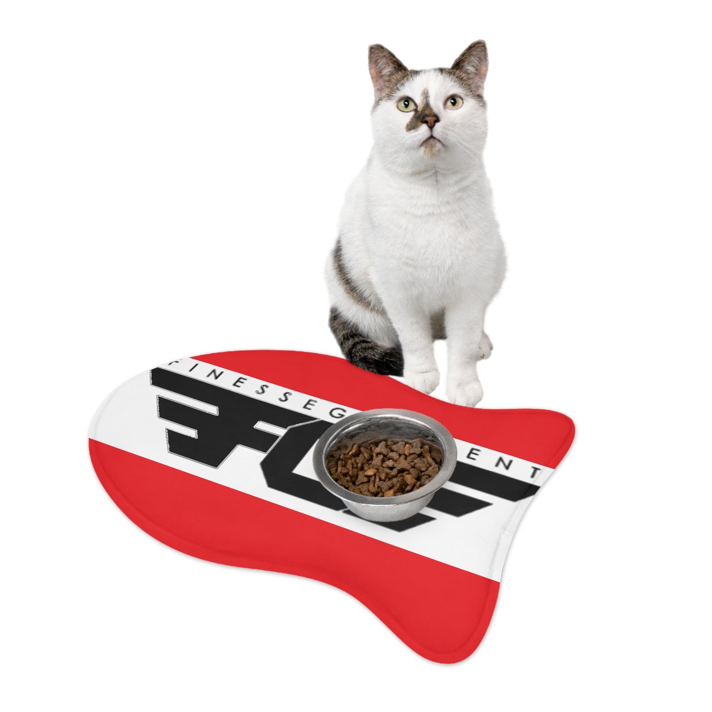 FGE Pet Feeding Mats - Personalized Dog Bowl Pads, Stylish Cat Meal Mats, Customizable Pet Placemats, Unique Food & Water Dispensers
