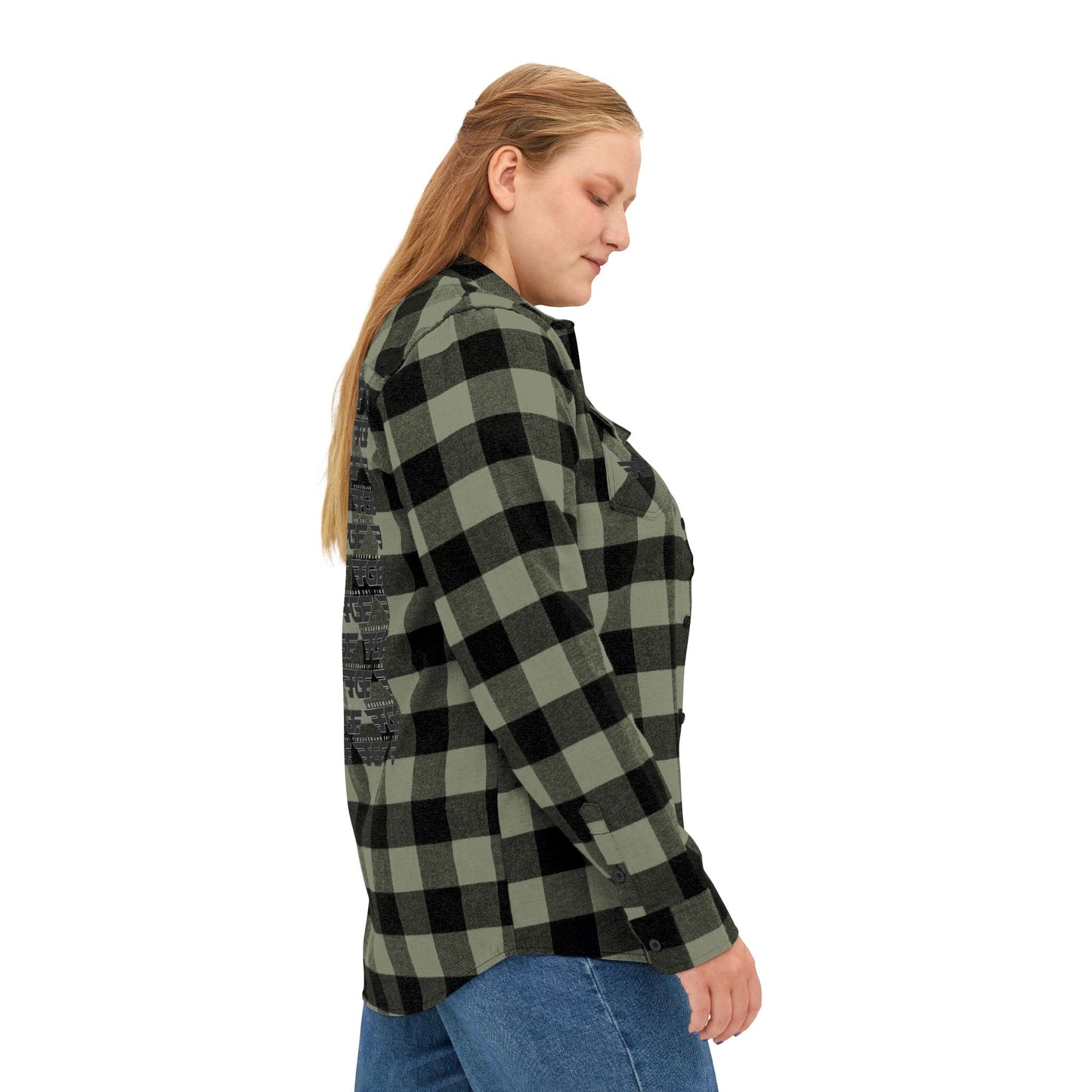 Cozy FGE Unisex Flannel Shirt for Fall Adventures, Casual Outing, Outdoor Gifting, Halloween Gatherings