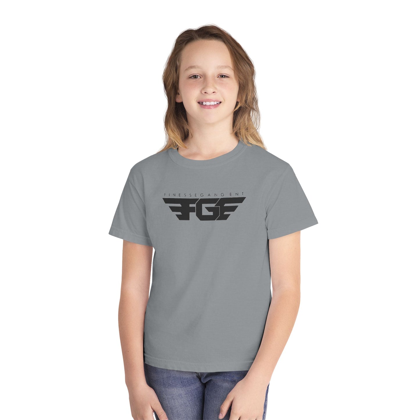 Youth FGE Graphic Tee, Trendy Streetwear Shirt for Teens, Perfect for Back to School, Music Festivals, Casual Outings
