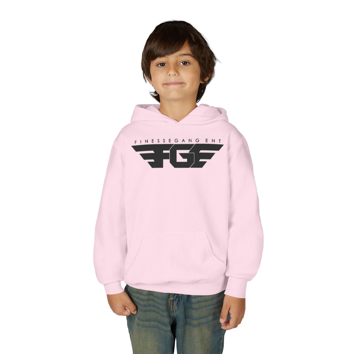 Youth Stylish FGE Graphic Hoodie, Casual Wear, Perfect for Teens, Sports Activities, Gift for Birthdays, Streetwear