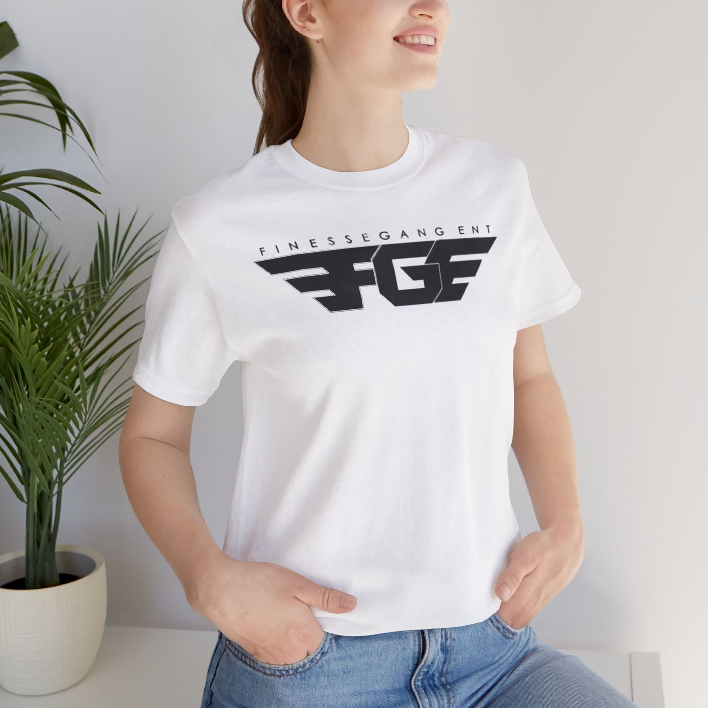 Unisex FGE Graphic Tee, Casual Urban T-Shirt, Finesse Gang Apparel, Trendy Streetwear, Cool Everyday Wear