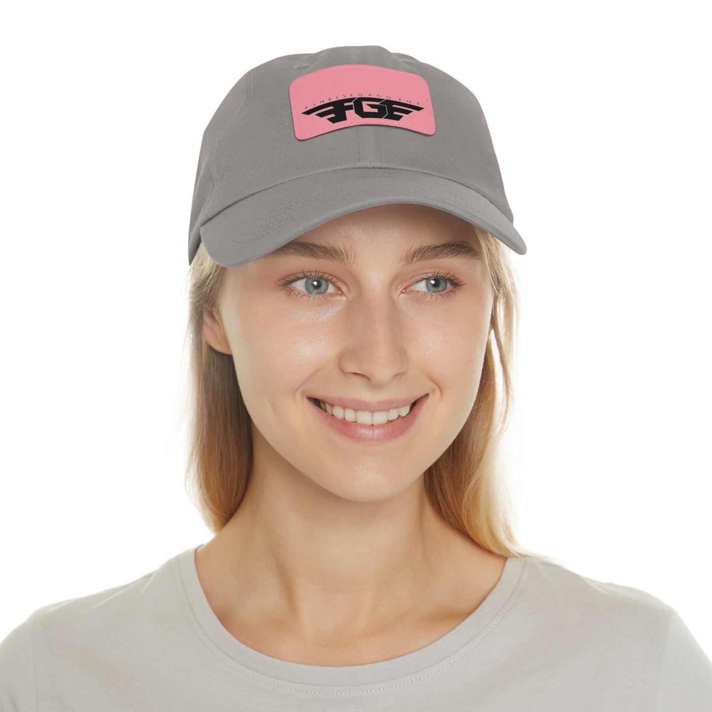 FGE Custom Leather Patch Dad Hat, Casual Cap, Stylish Dad Hat, Outdoor Hat, Perfect Gift for Dads, Father's Day Gift, Adjustable Cap