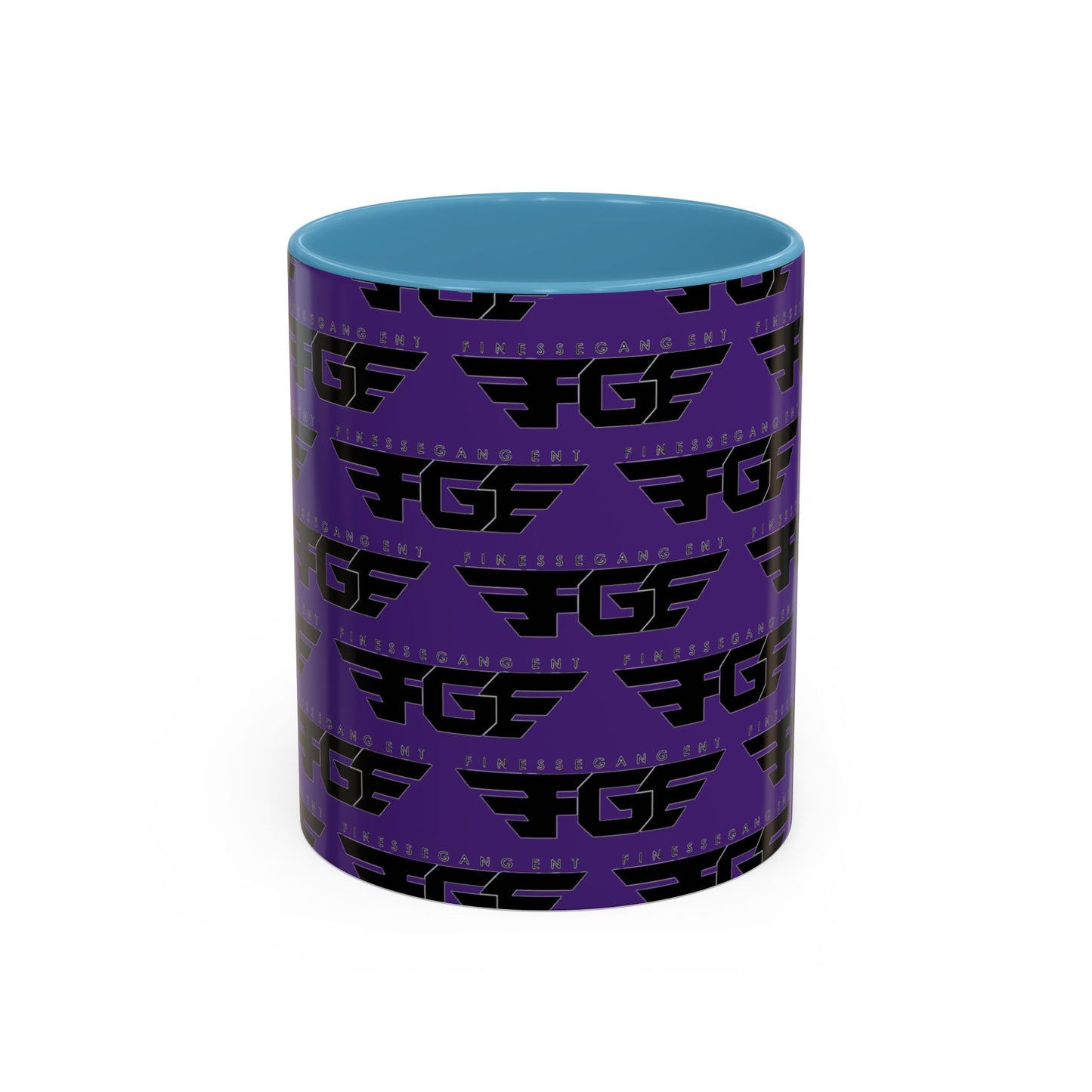 Funky Purple Accent Coffee Mug - Unique Gift for Coffee Lovers, Stylish Home Decor, Office Essential, Birthday Present, Empowering Vibes