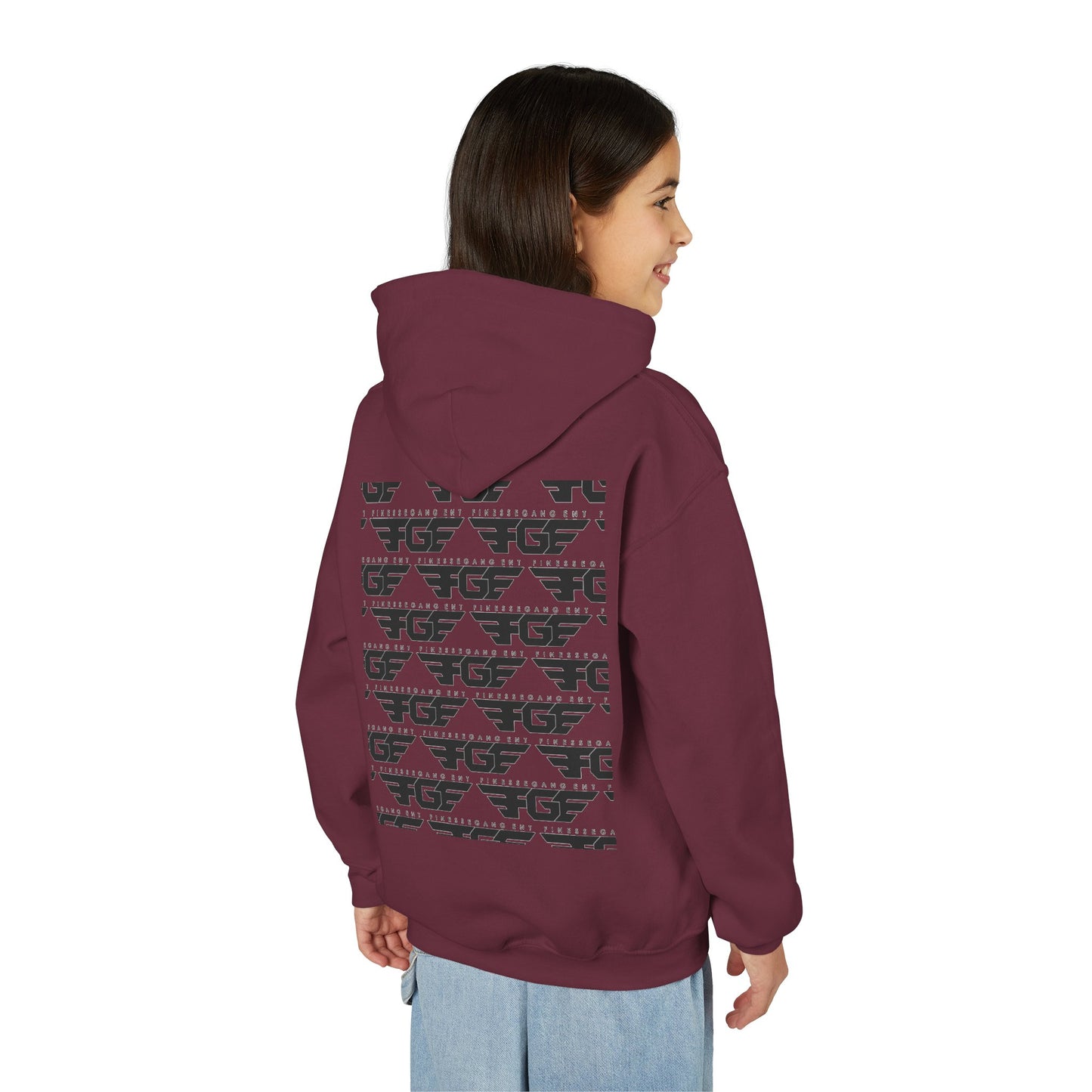 Youth FGE Heavy Blend Hooded Sweatshirt