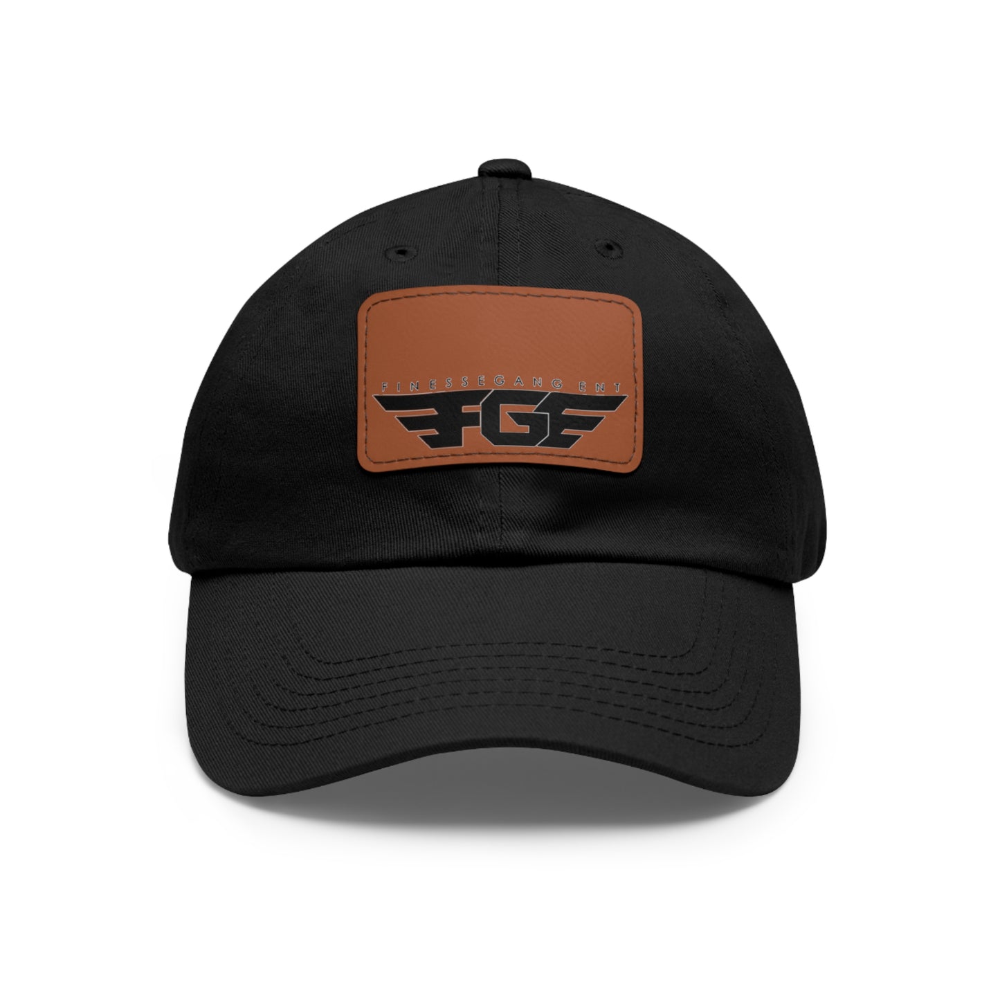 FGE Custom Leather Patch Dad Hat, Casual Cap, Stylish Dad Hat, Outdoor Hat, Perfect Gift for Dads, Father's Day Gift, Adjustable Cap