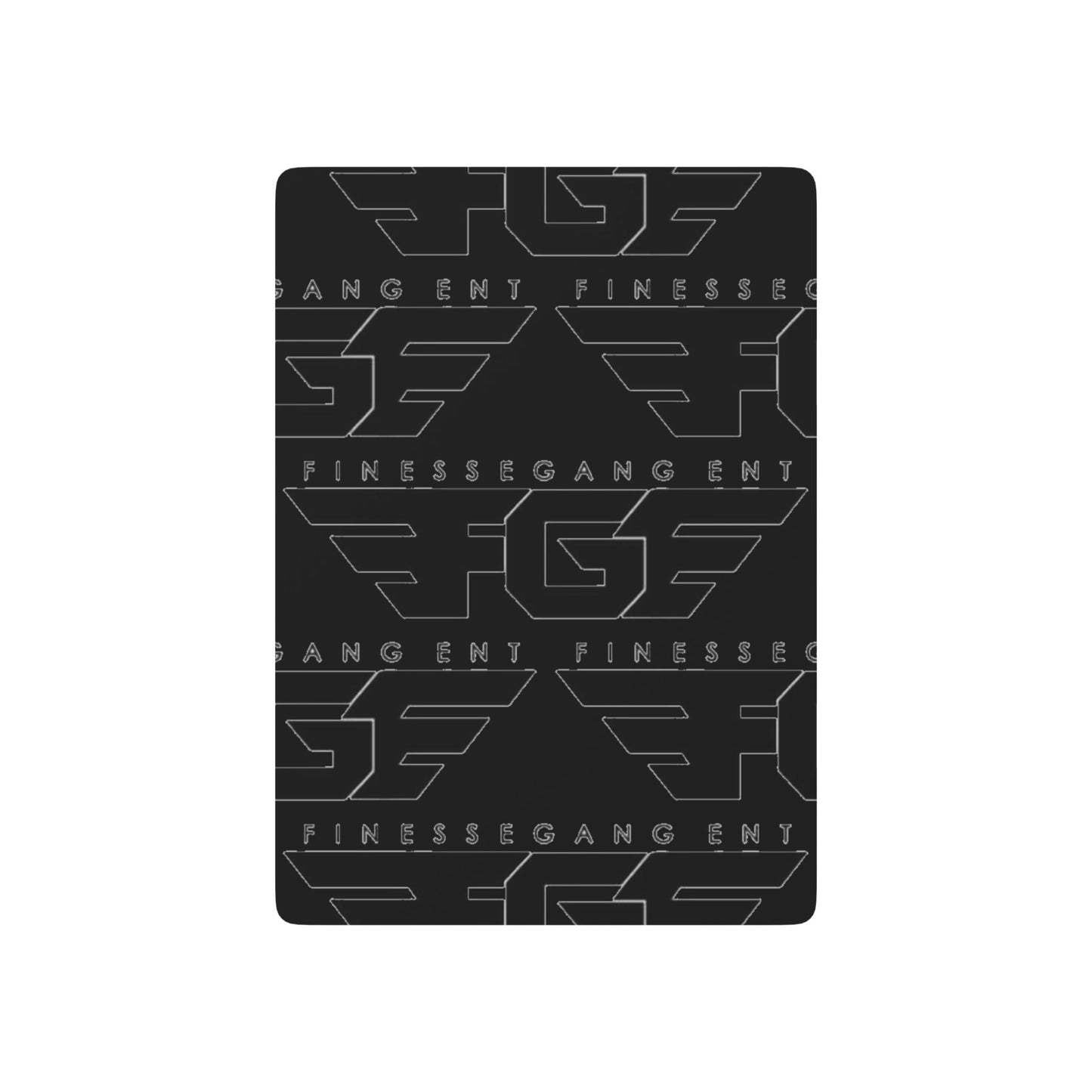 ALL BLACK FGE Poker Playing Cards