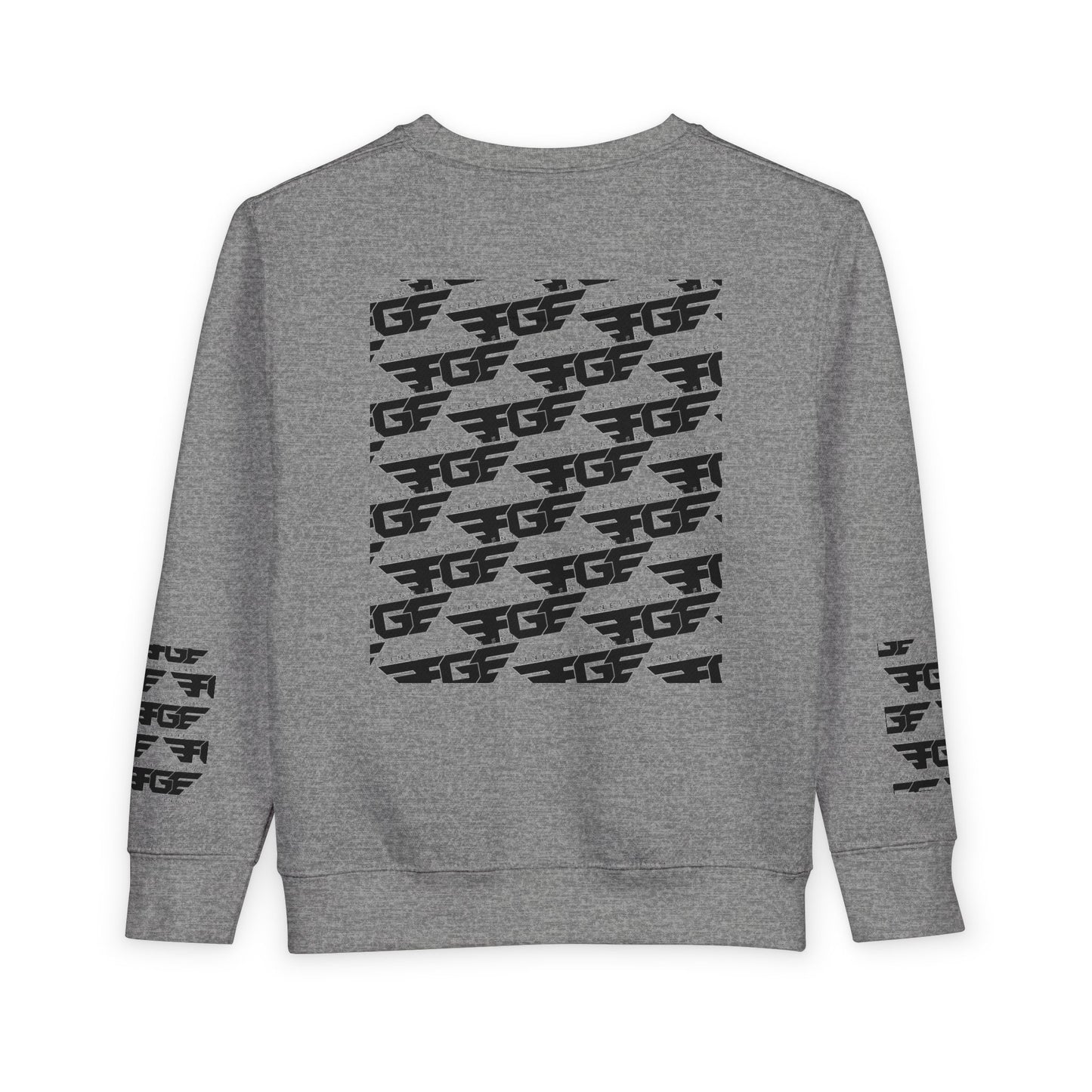 Stylish FGE Toddler Sweatshirt, Cool Kids Apparel, Graphic Toddler Top, Trendy Childrens Clothing, Birthday Gift for Kids, Casual Toddler Wear