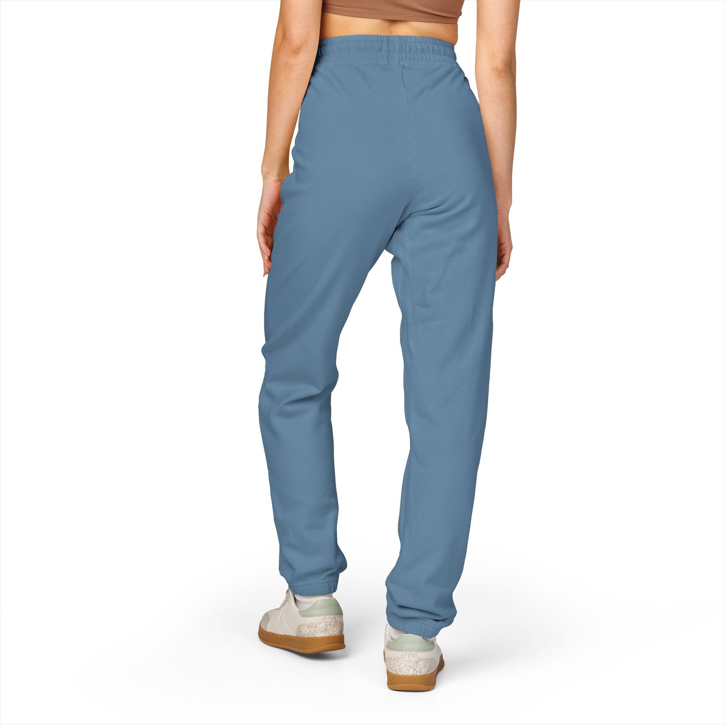 Comfy FGE Garment-Dyed Fleece Sweatpants - Unisex Loungewear, Ideal for Relaxation, Cozy Evenings, Casual Outings, Gift for Him/Her