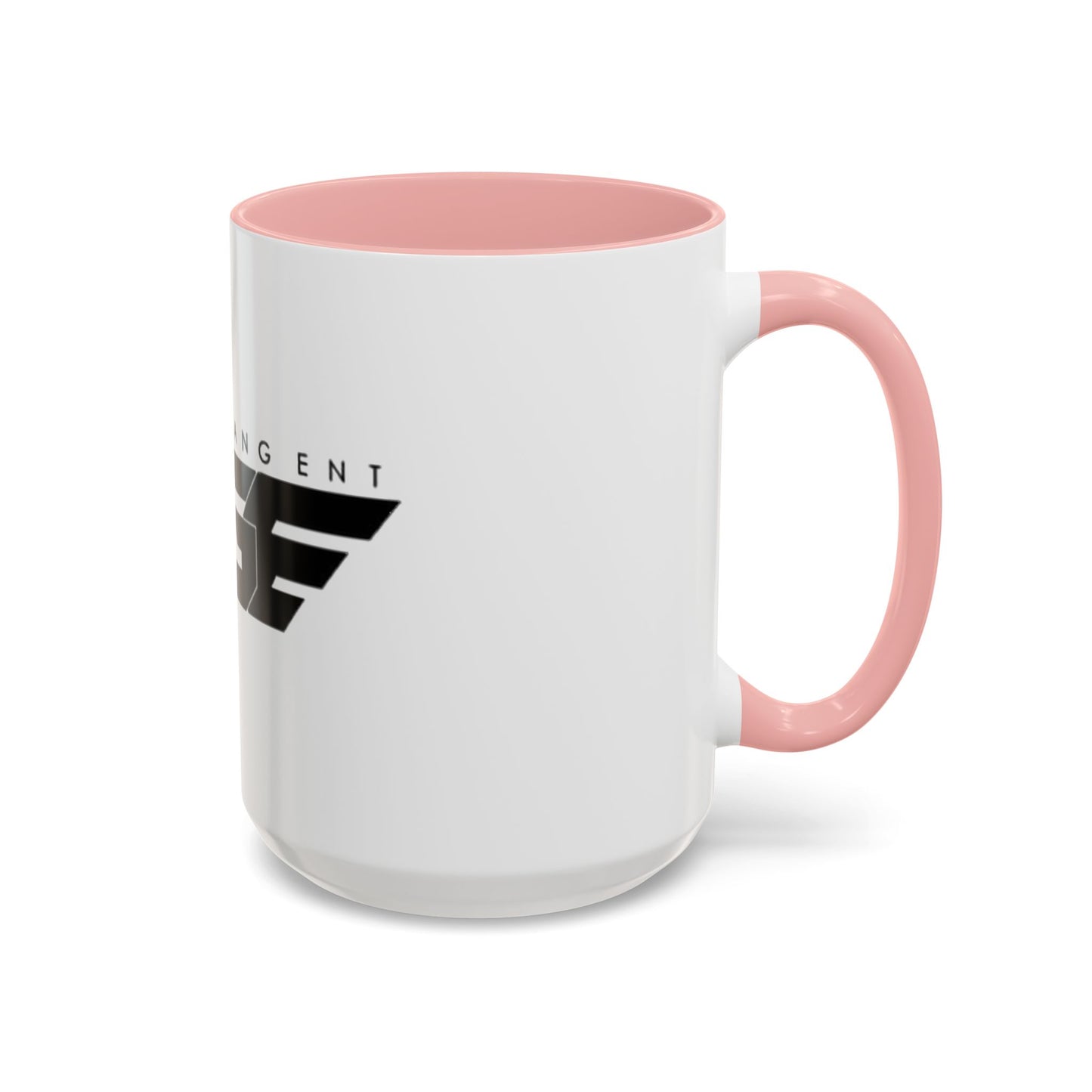 Stylish FGE Accent Coffee Mug - Finesse Gang Logo, Unique Gift, Office Decor, Personalized Mug, Coffee Lover, Custom Drinkware