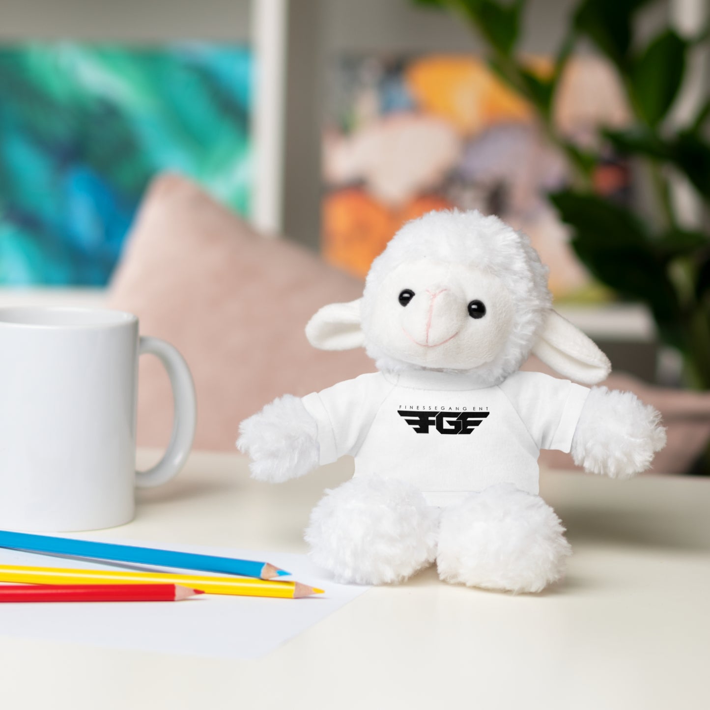Stuffed Baby NESSY POOH Animals with FGE Tee