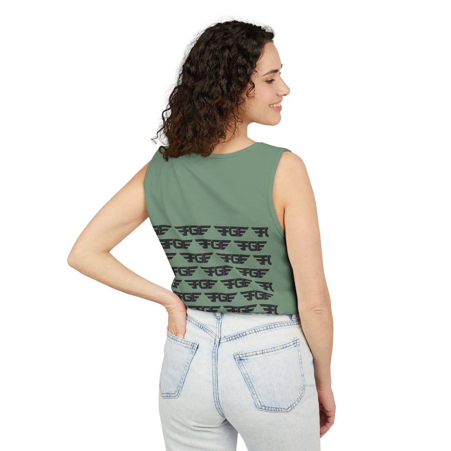 Trendy FGE Unisex Graphic Tank Top - Perfect for Summer, Casual Outings, Fitness, Parties, Gifts