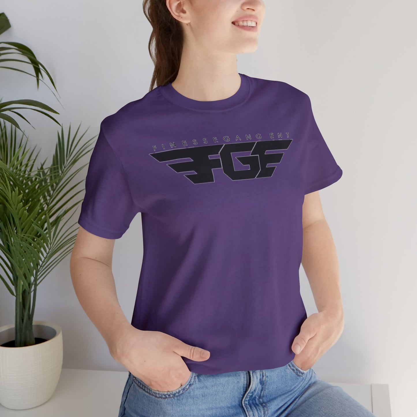 Unisex FGE Graphic Tee, Casual Urban T-Shirt, Finesse Gang Apparel, Trendy Streetwear, Cool Everyday Wear