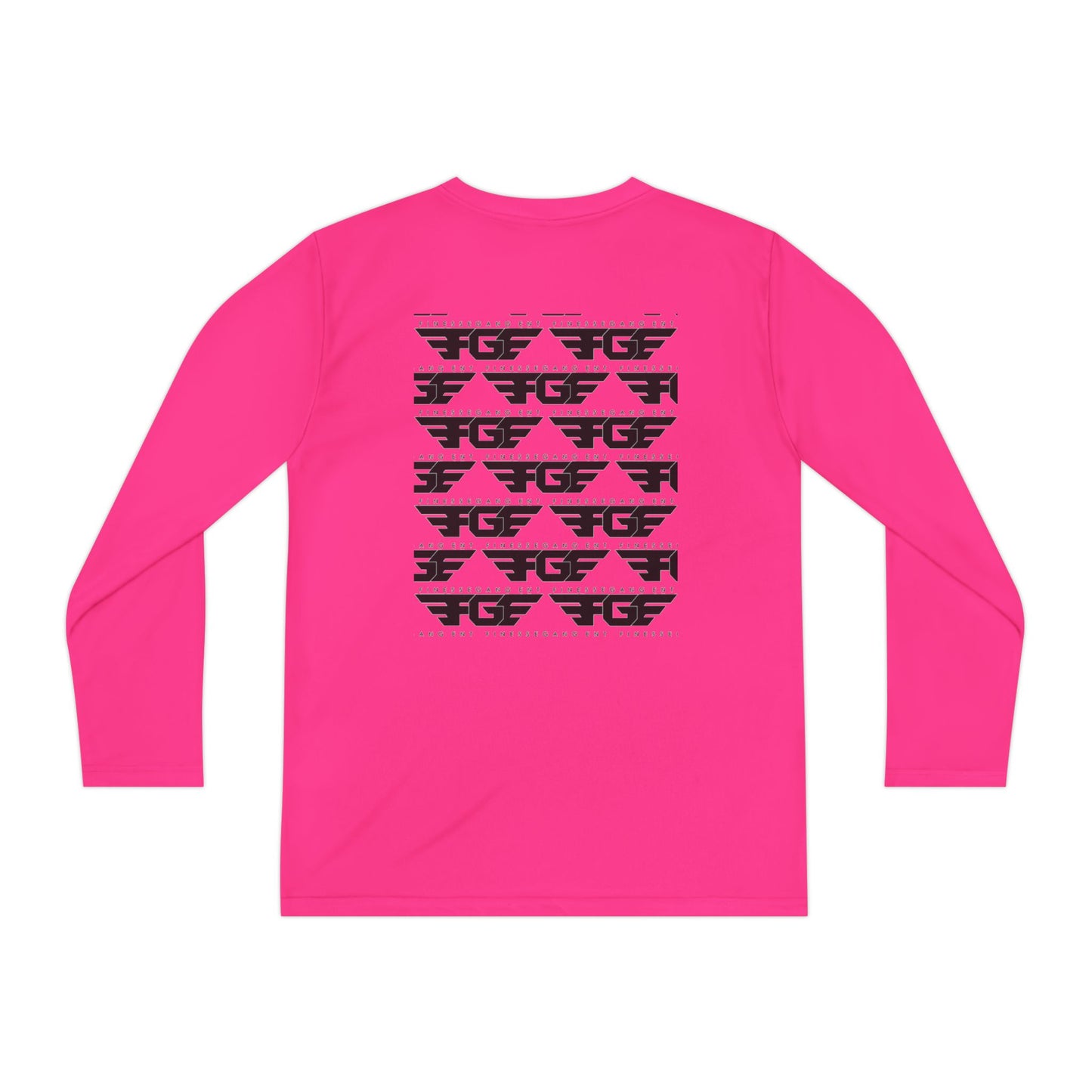 Youth FGE Long Sleeve Active Tee - Sportswear for Kids, Comfortable Athletic Shirt, Stylish Youth Tee for Team Events, Gift for Active Kids