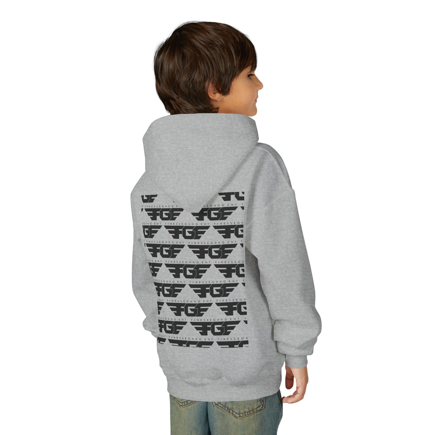 Youth FGE Heavy Blend Hooded Sweatshirt