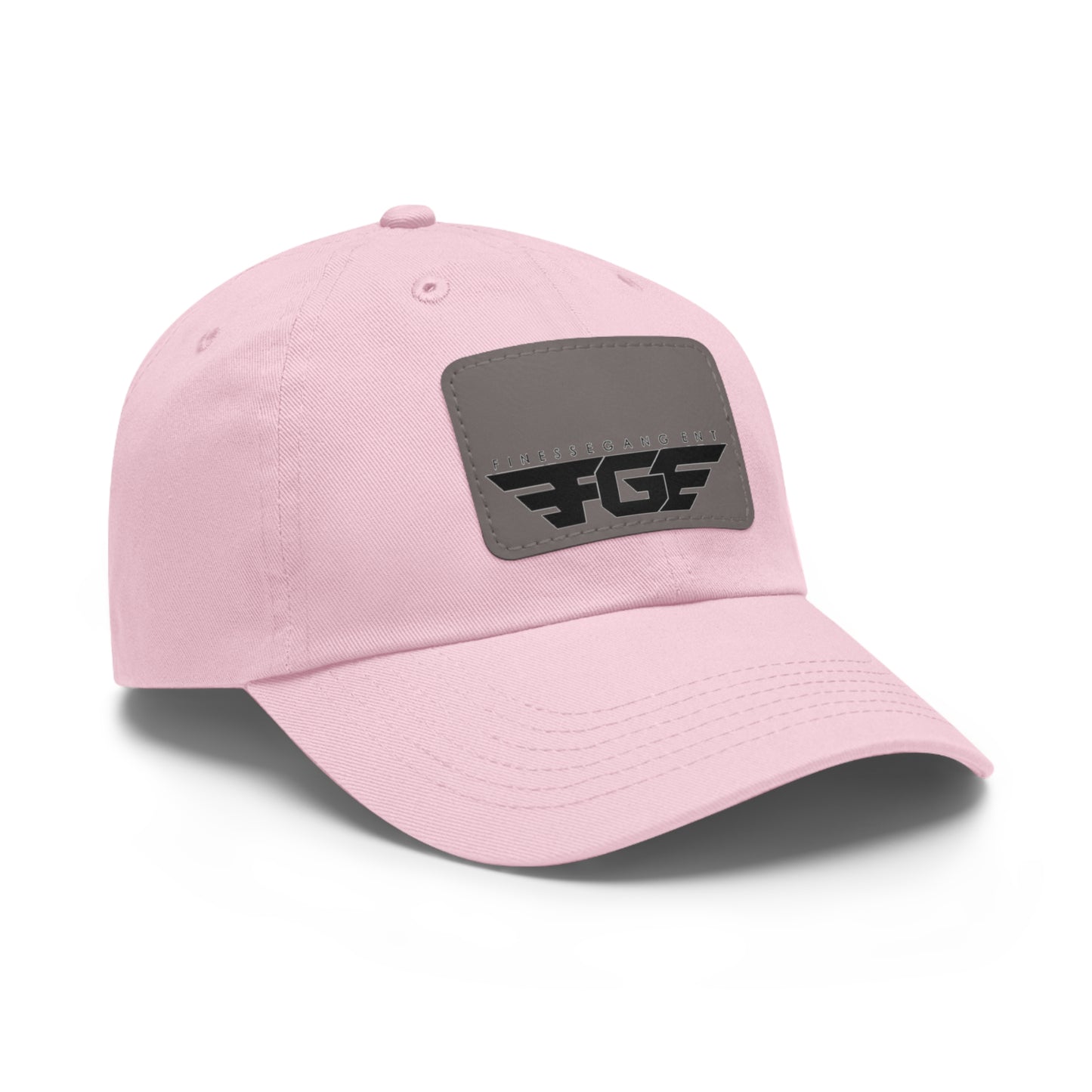 FGE Custom Leather Patch Dad Hat, Casual Cap, Stylish Dad Hat, Outdoor Hat, Perfect Gift for Dads, Father's Day Gift, Adjustable Cap