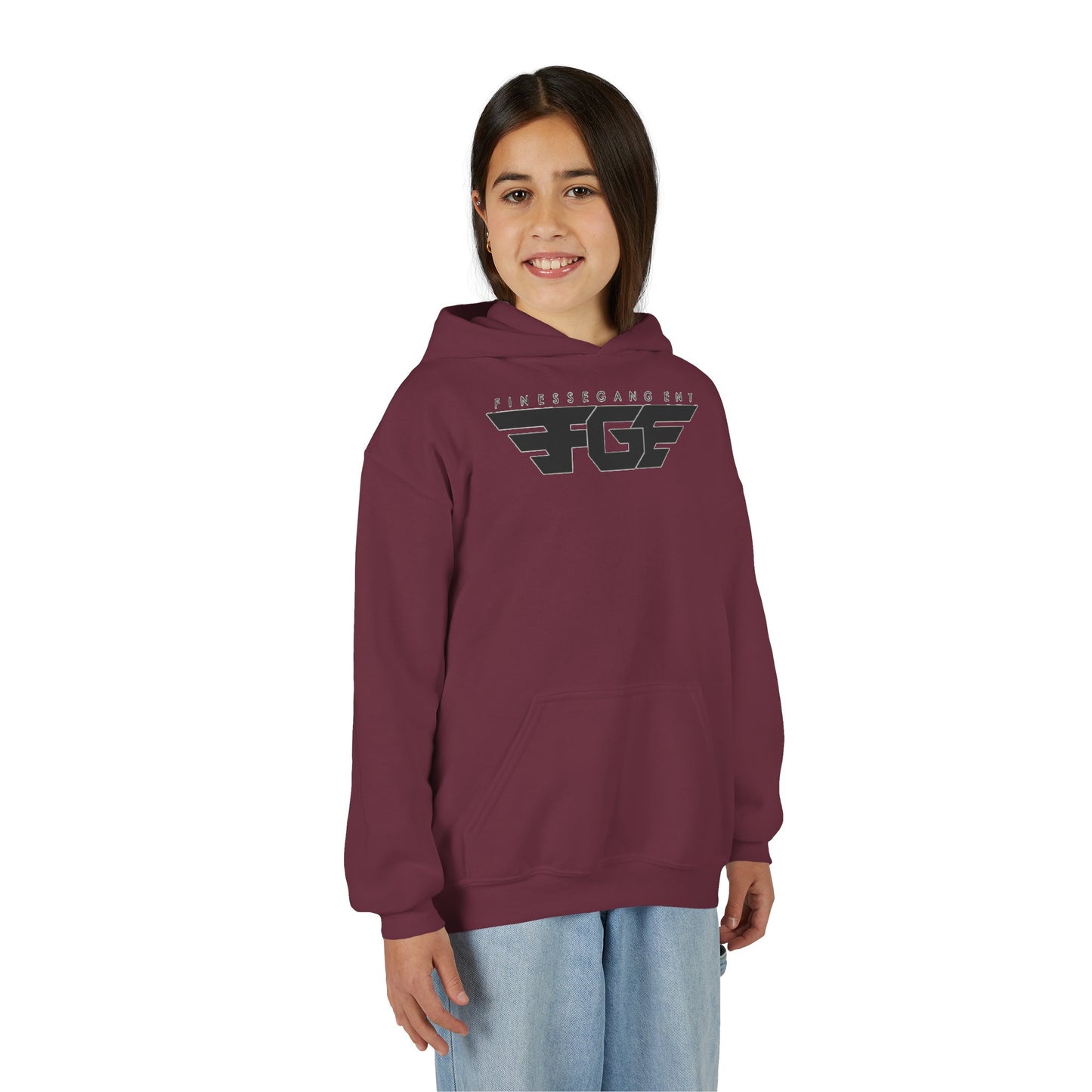 Youth FGE Heavy Blend Hooded Sweatshirt