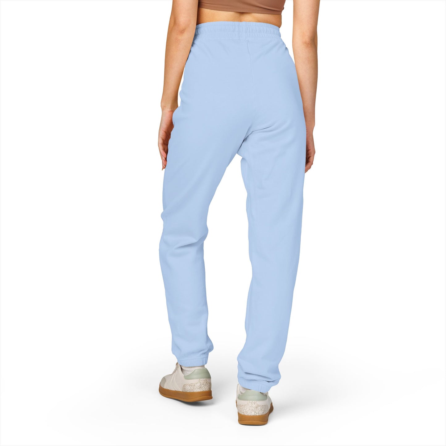 Comfy FGE Garment-Dyed Fleece Sweatpants - Unisex Loungewear, Ideal for Relaxation, Cozy Evenings, Casual Outings, Gift for Him/Her