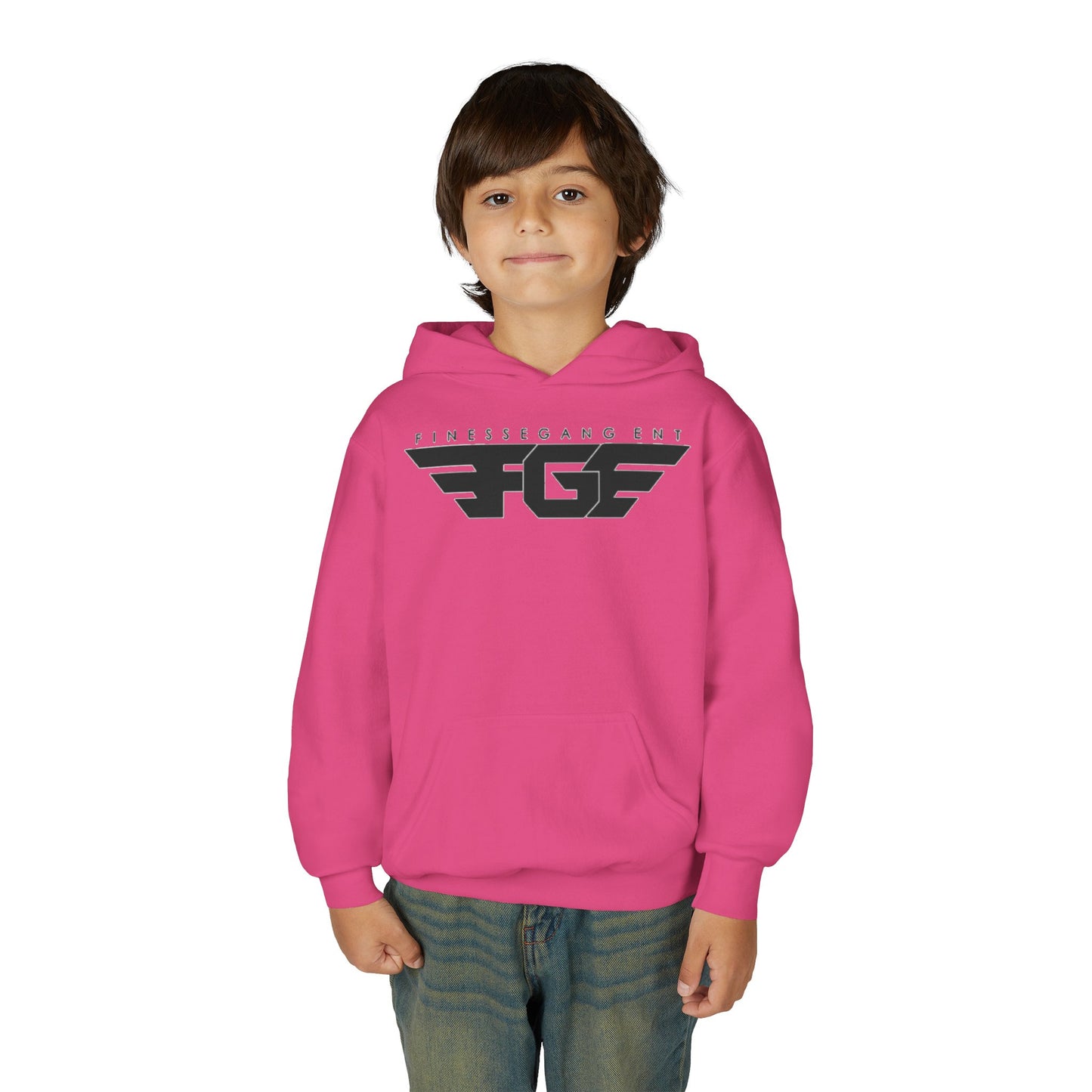 Youth Stylish FGE Graphic Hoodie, Casual Wear, Perfect for Teens, Sports Activities, Gift for Birthdays, Streetwear
