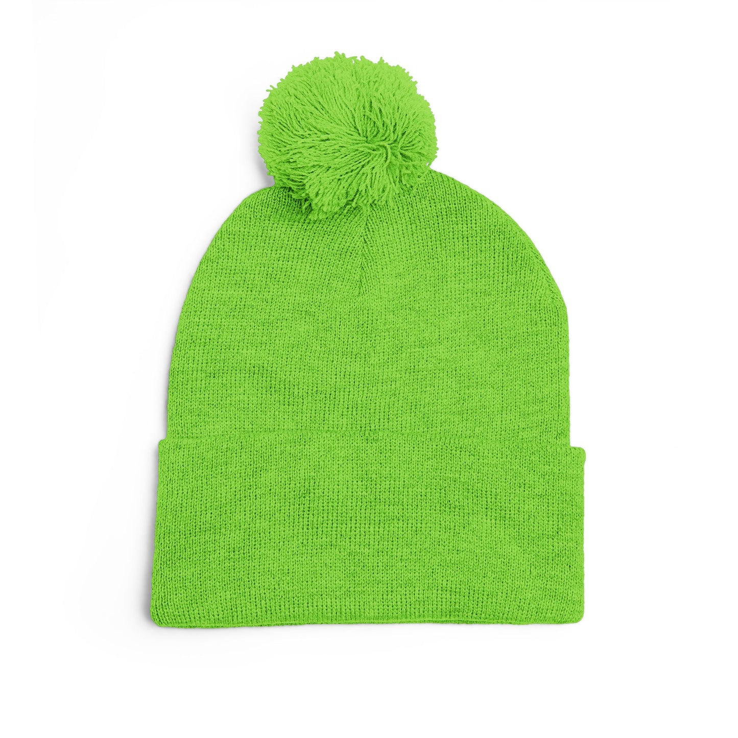 FGE Pom-Pom Knit Cap (Embroidery)