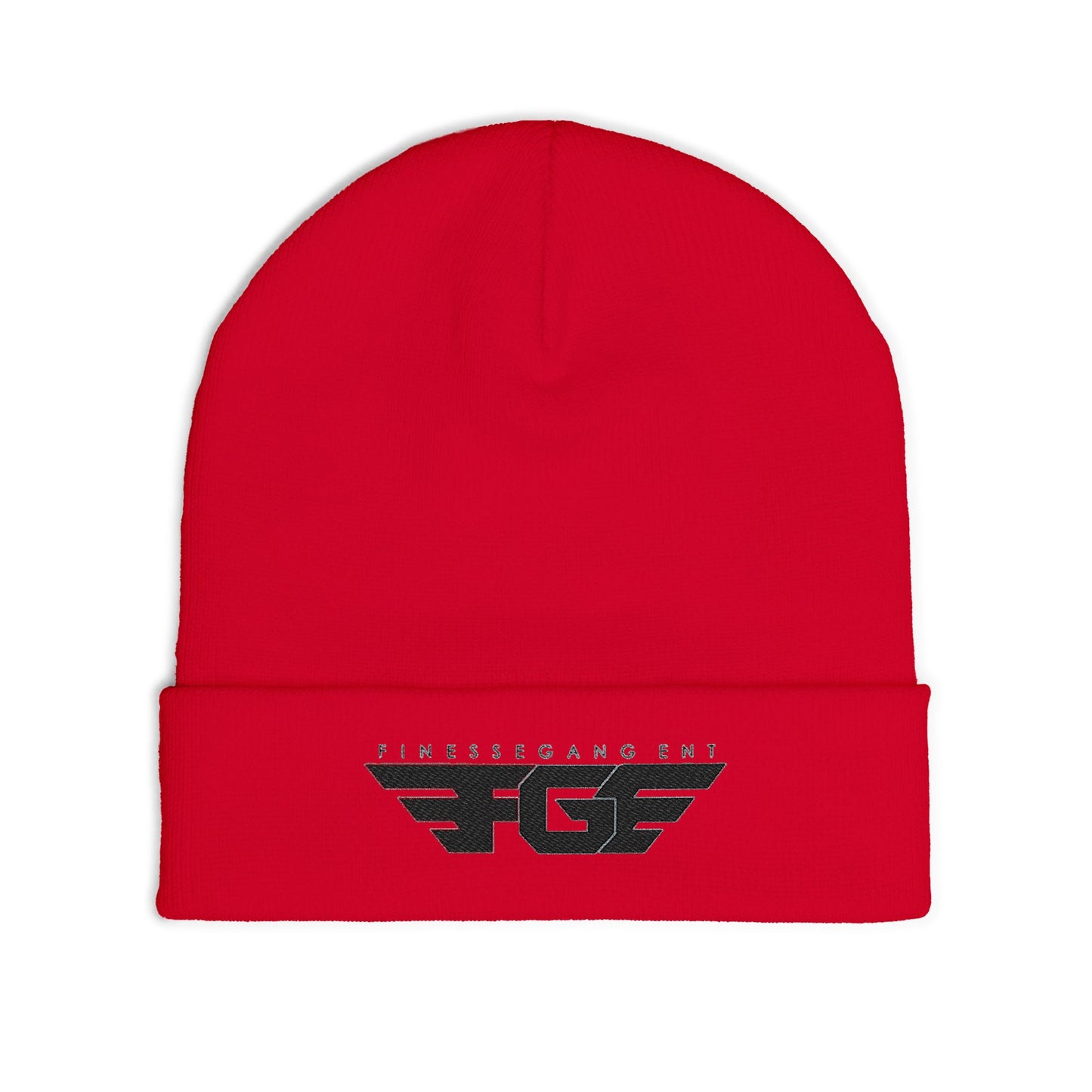 Stylish FGE Embroidered Knit Beanie for All Seasons, Cozy Winter Accessory, Perfect Gift for Him or Her, Streetwear, Fashion Beanie, Casual Hat
