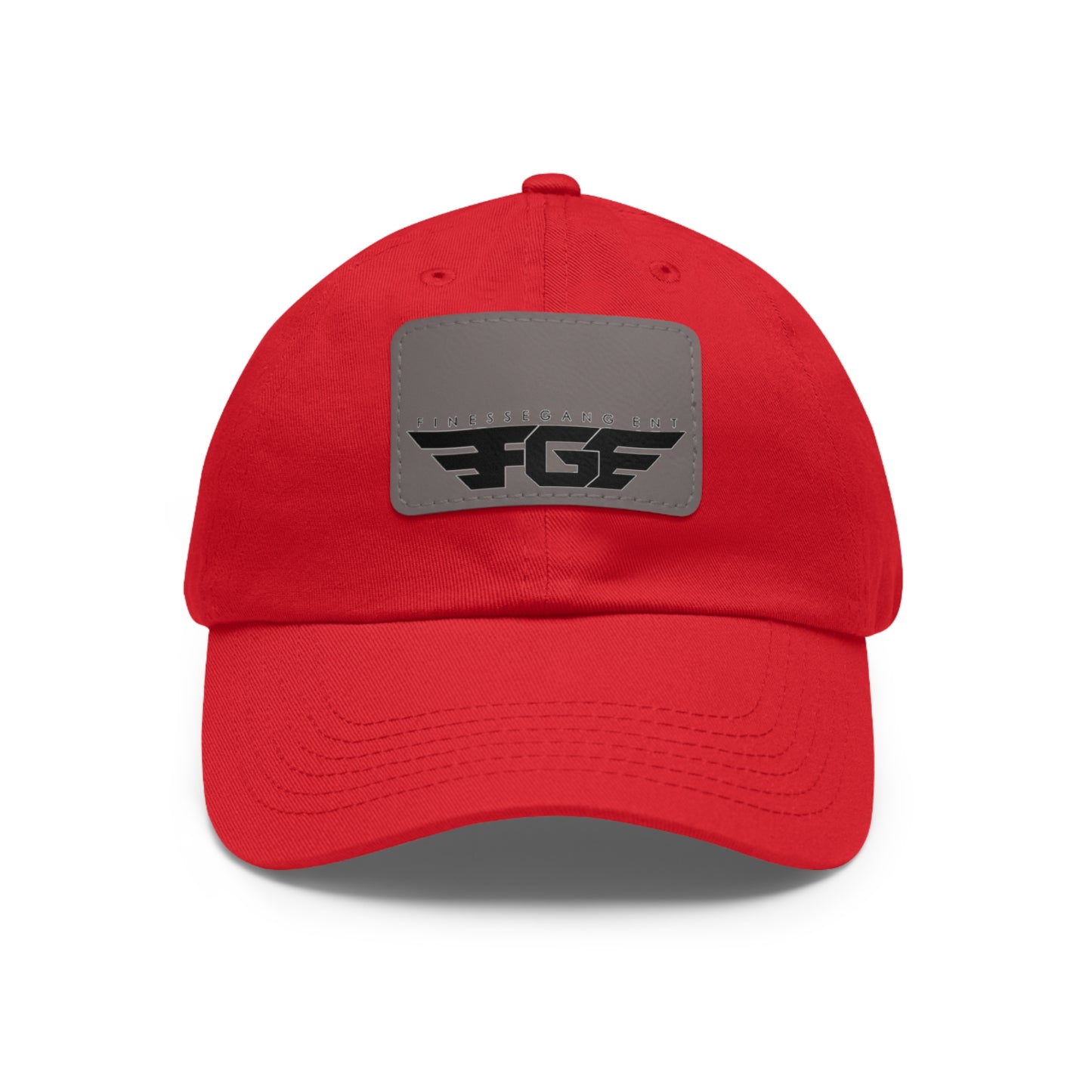 FGE Custom Leather Patch Dad Hat, Casual Cap, Stylish Dad Hat, Outdoor Hat, Perfect Gift for Dads, Father's Day Gift, Adjustable Cap