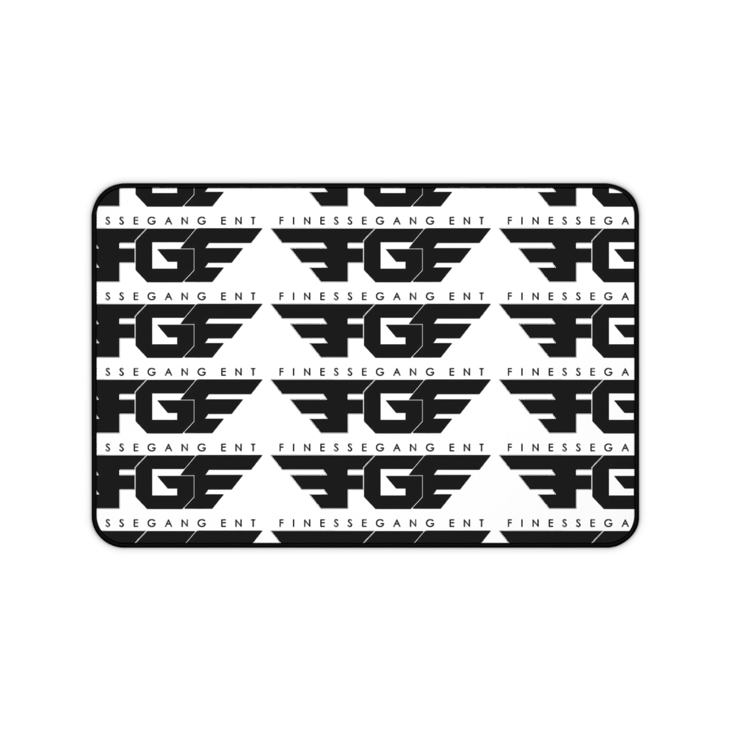 Stylish Desk Mat with Finesse Gang Logo, Office Decor, Gaming Mouse Pad, Desk Accessories, Modern Home Office, Unique Gift