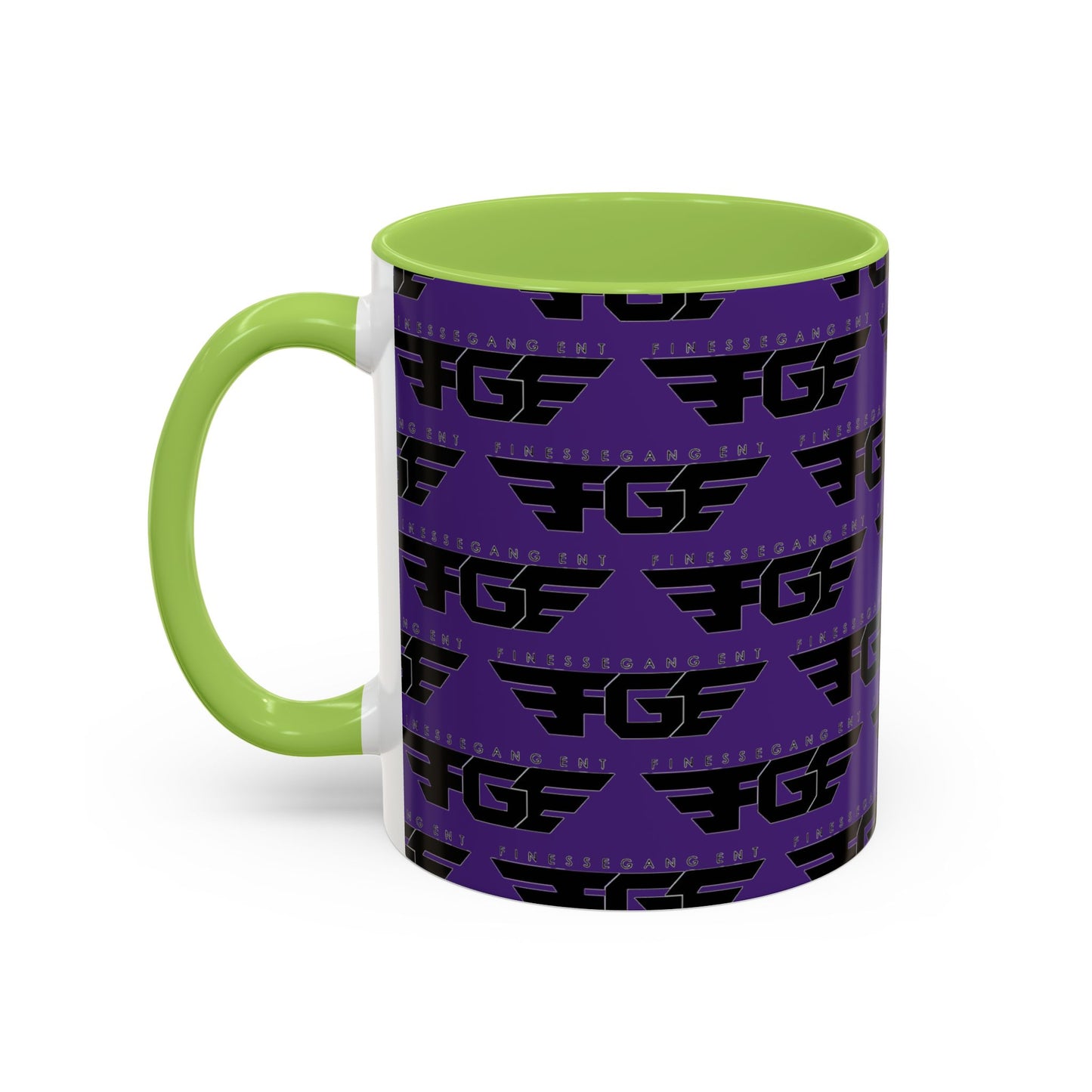 Funky Purple Accent Coffee Mug - Unique Gift for Coffee Lovers, Stylish Home Decor, Office Essential, Birthday Present, Empowering Vibes