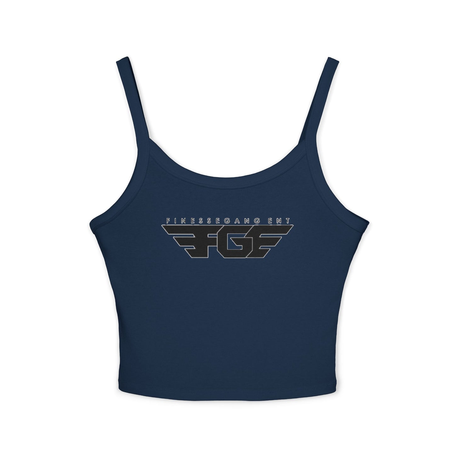 FGE Stylish Women's Spaghetti Strap Tank Top - Finessegagent Graphic Design