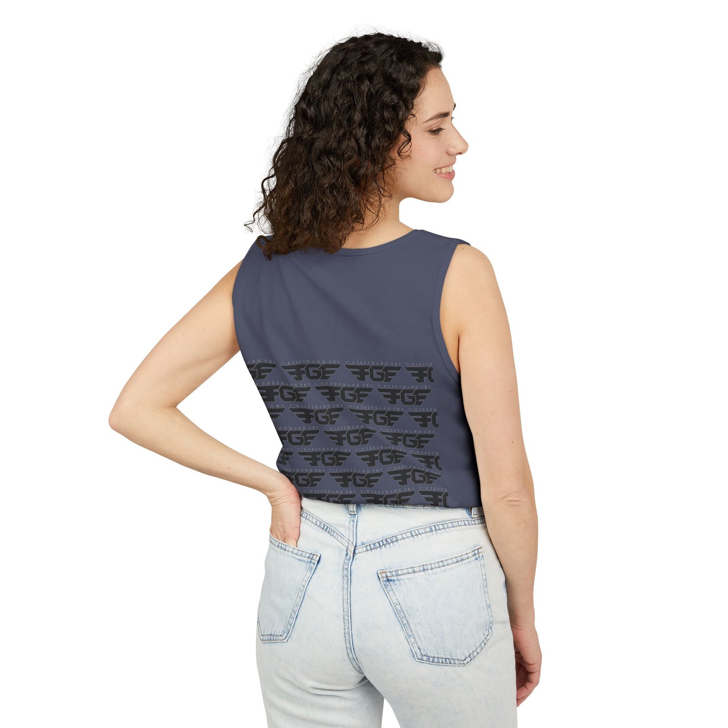 Trendy FGE Unisex Graphic Tank Top - Perfect for Summer, Casual Outings, Fitness, Parties, Gifts